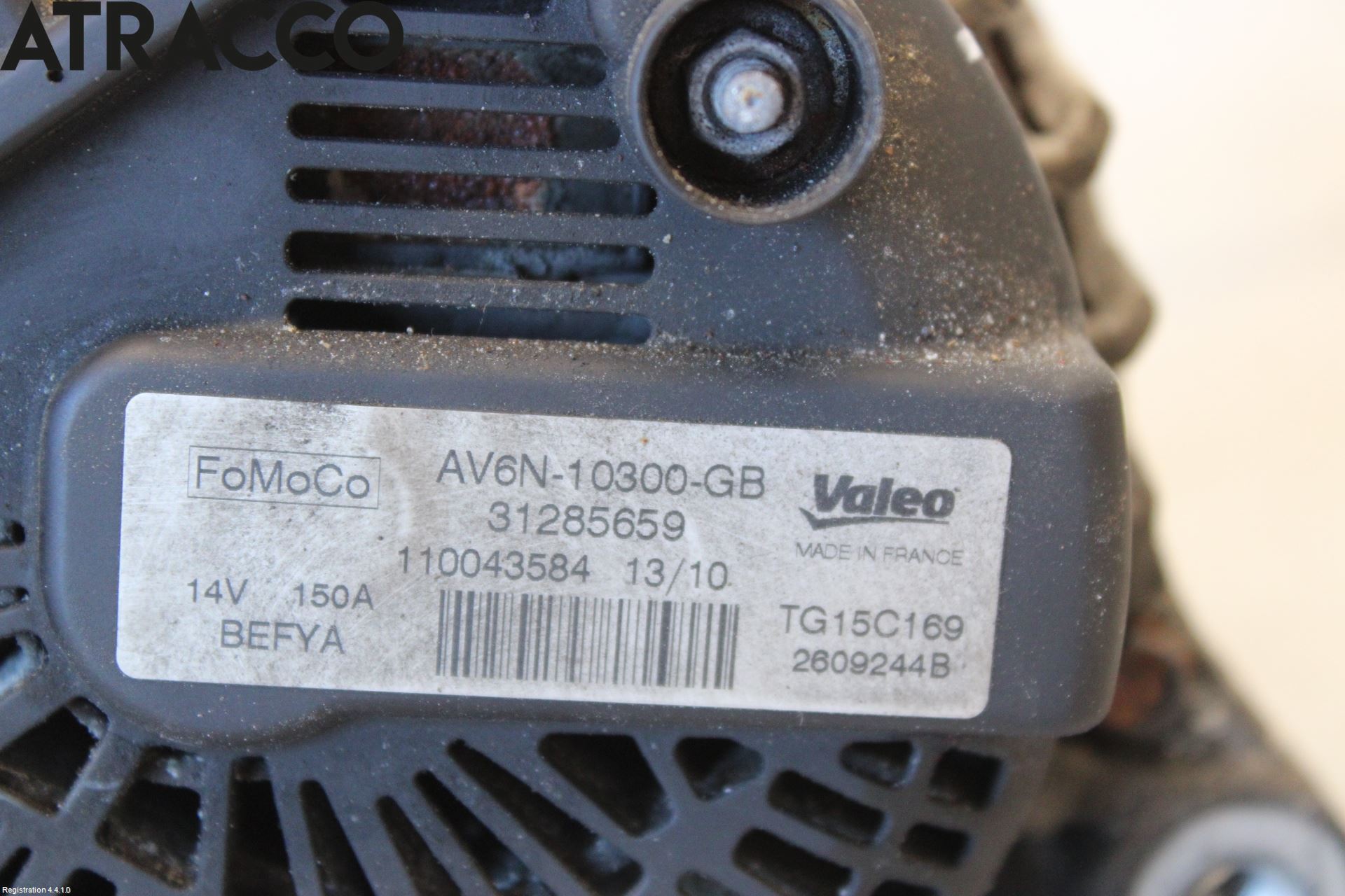 Ford FIESTA 09-12 Dynamo