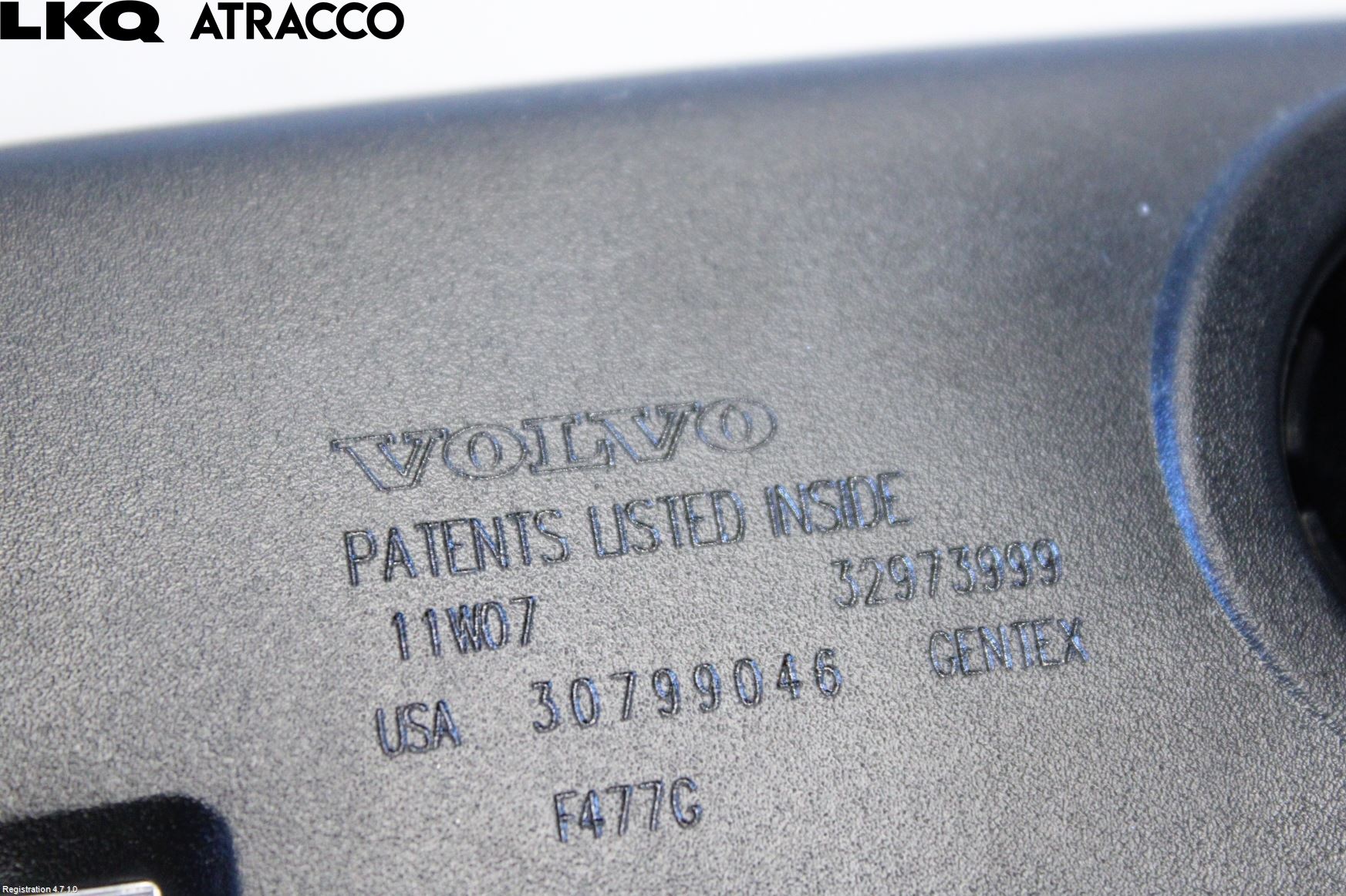 Volvo V60 11-13 Speil Innvendig