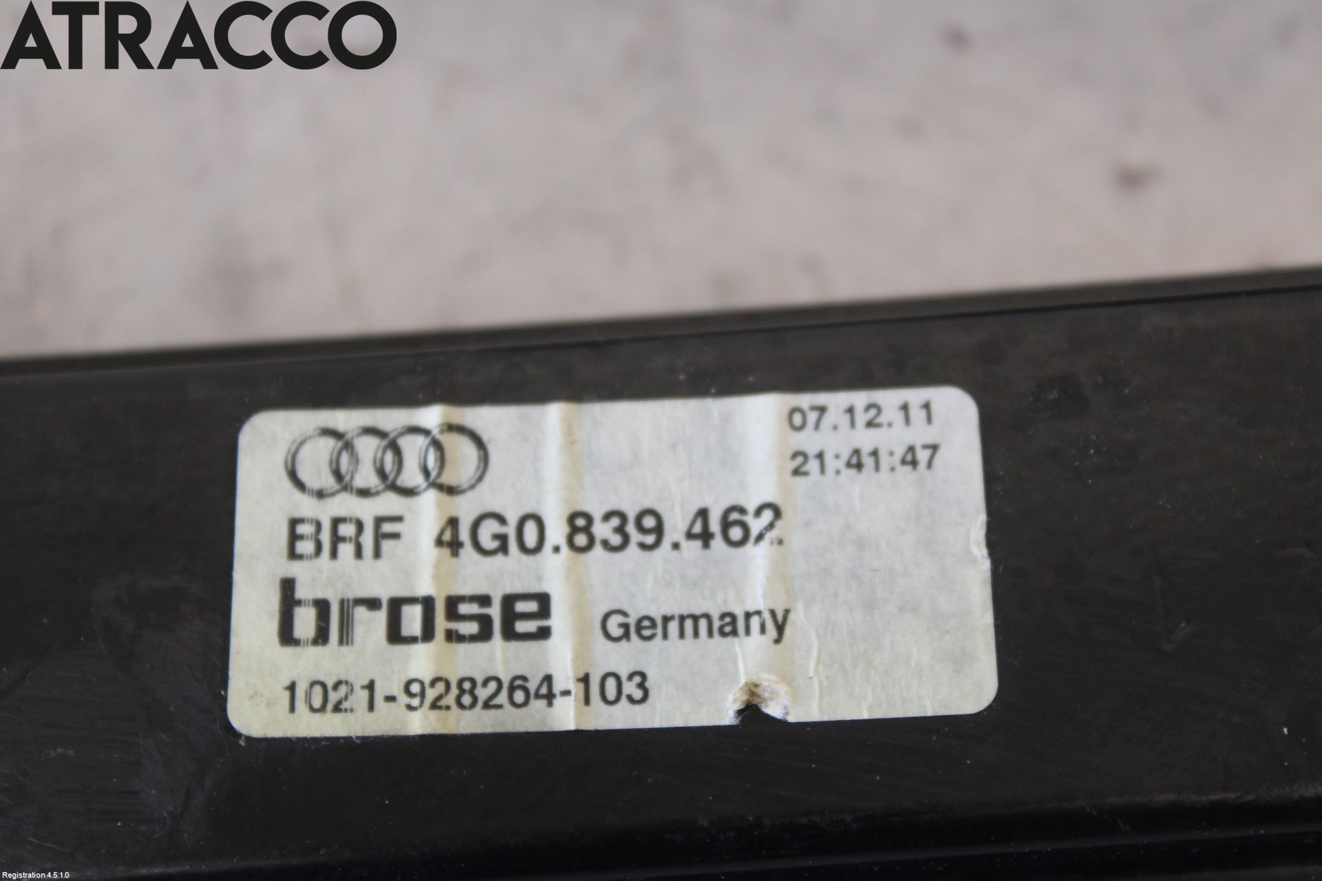 Audi A6/S6 4G 11-18 Vindusheis