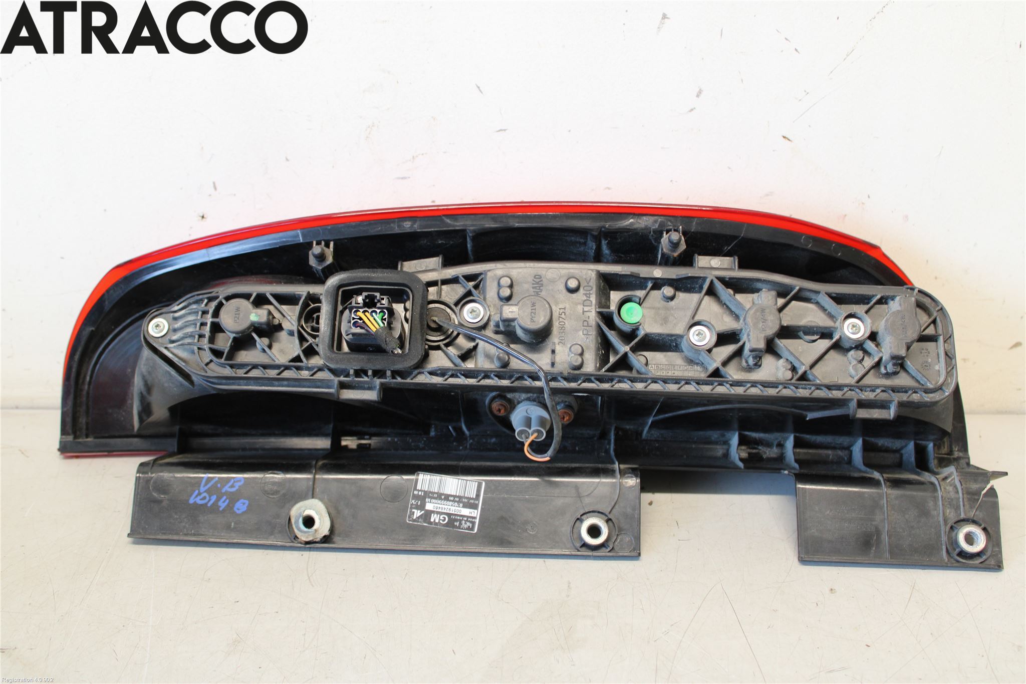 Opel COMBO D 12-18 Baklykt Venstre