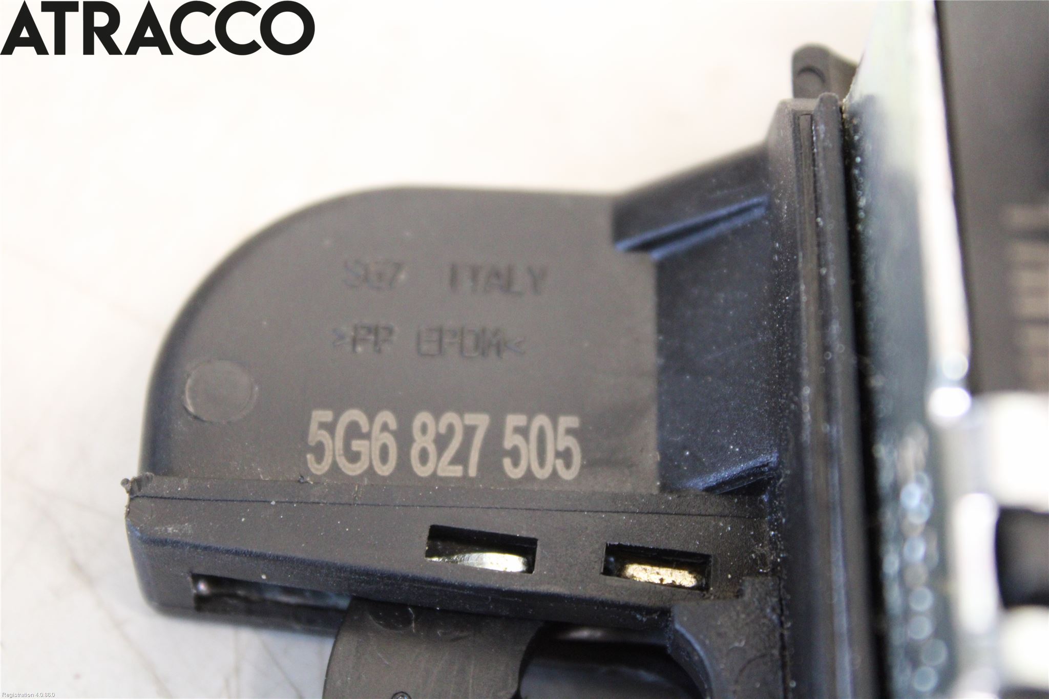 Volkswagen VW GOLF / E-GOLF VII 13-20 Bakluke-Lokk Låsekasse