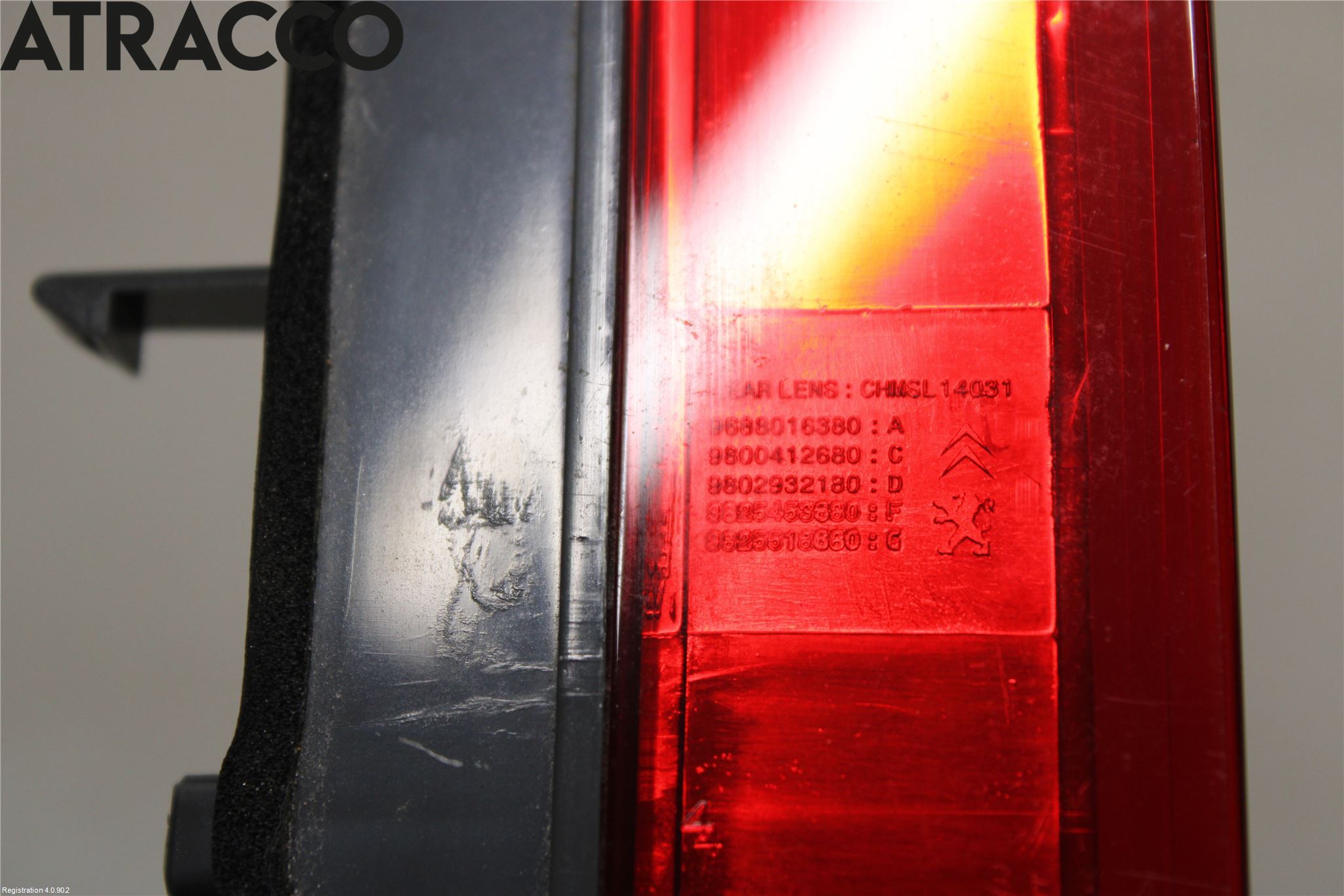 Peugeot 5008 17-24 Bremselys Bakrute