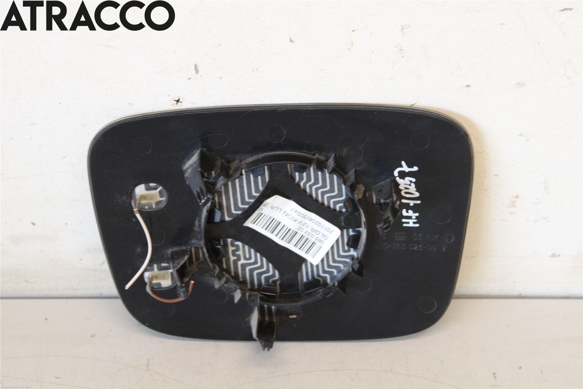 Volkswagen VW CADDY 11-15 Speil Glass H