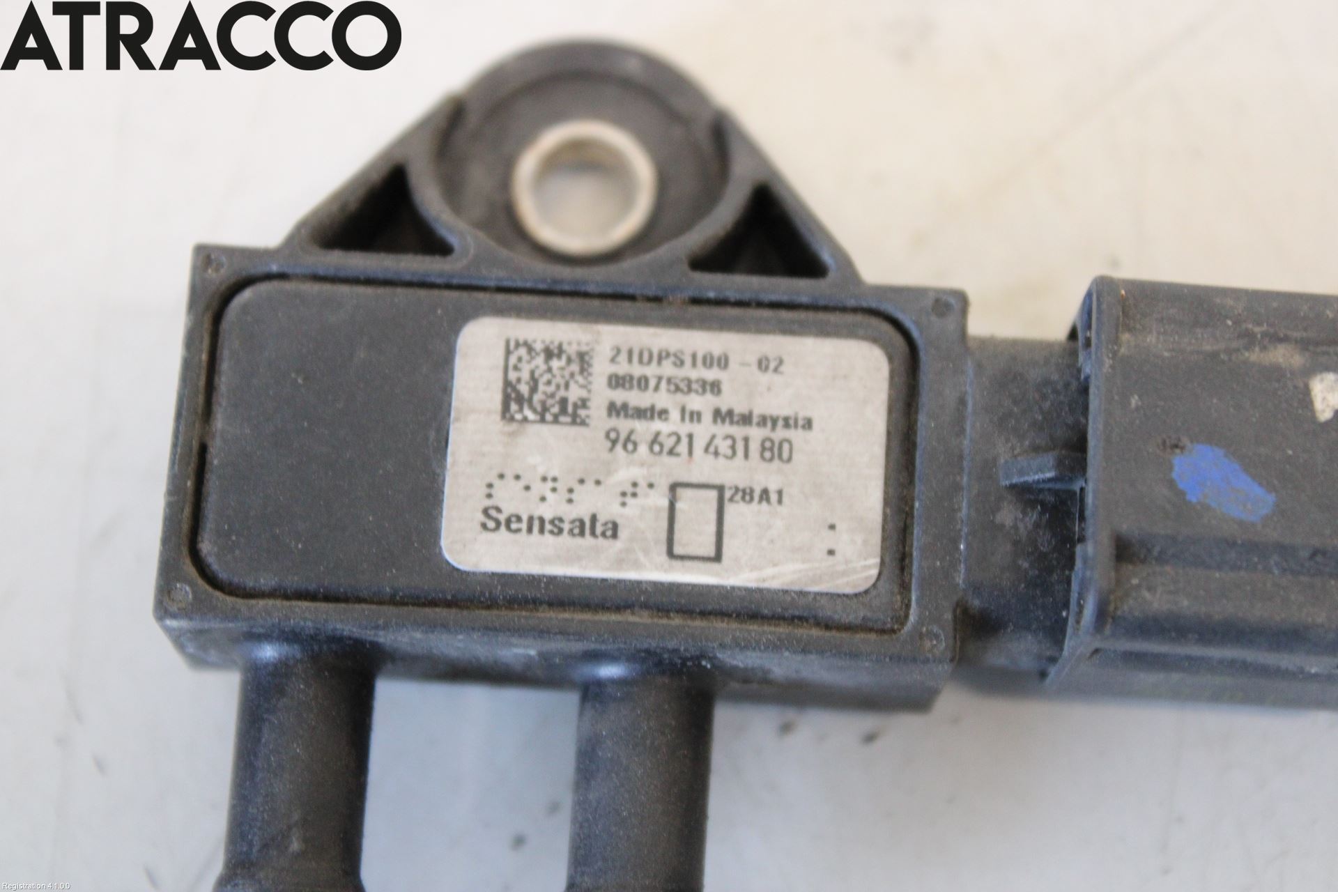 Peugeot 5008 10-16 Sensor Temp-Trykk Avgass