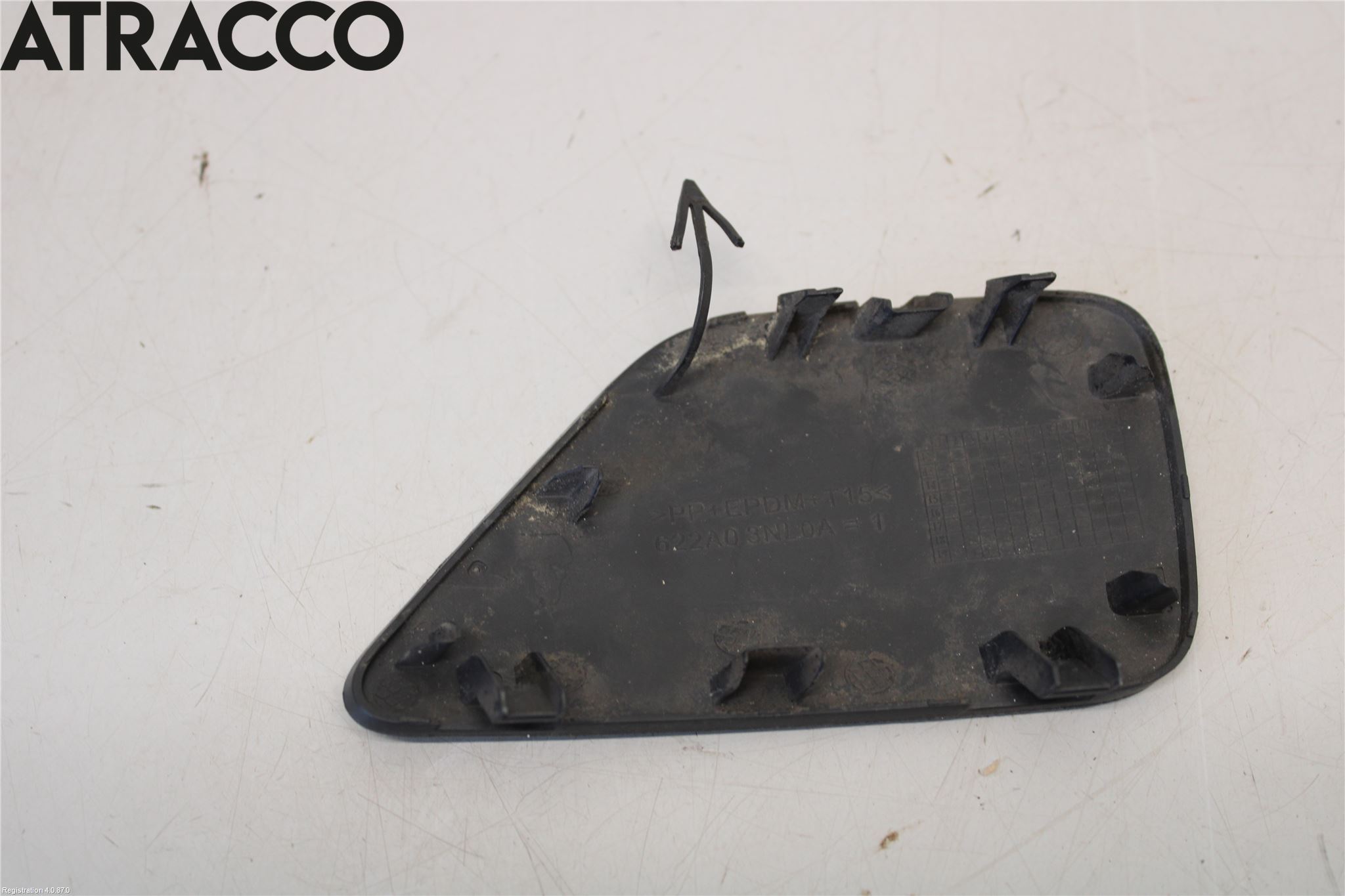 Nissan LEAF 11-17 Støtfanger Foran Plastdeksel