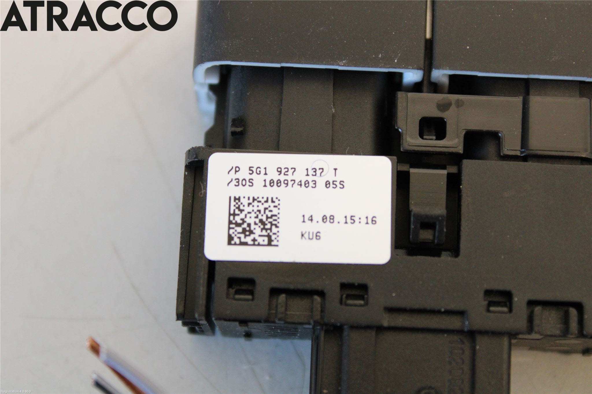 Volkswagen VW GOLF / E-GOLF VII 13-20 Bryter Øvrig