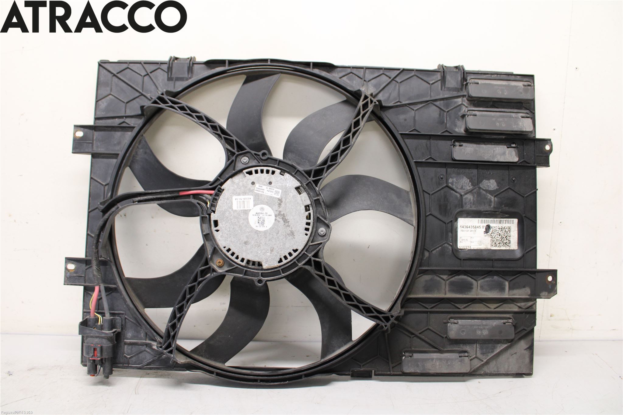 Volkswagen VW CADDY 11-15 Kjølevifte Elektrisk