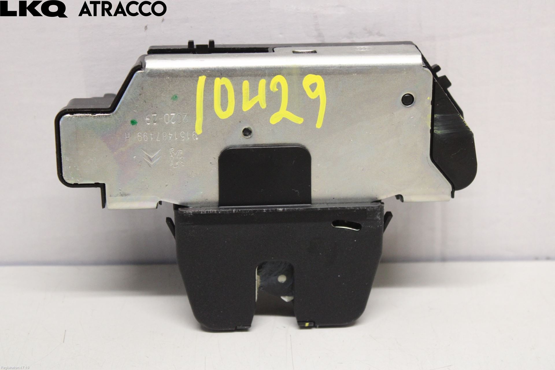 Peugeot 208/E-208 20- Bakluke-Lokk Låsekasse