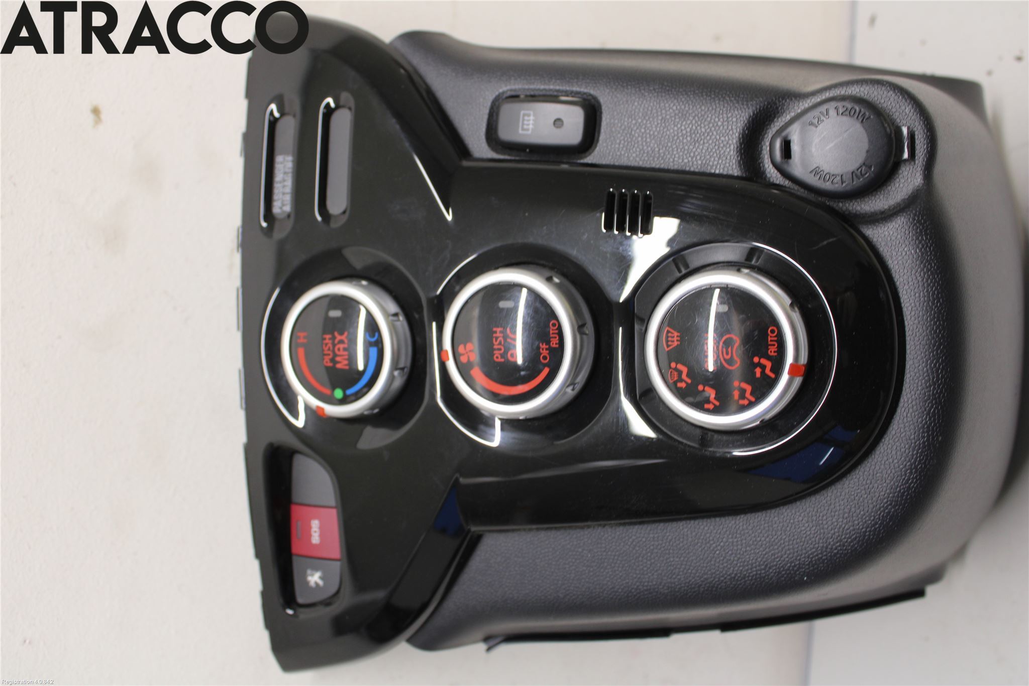 Peugeot 309 Varme Ac Betjening-Display