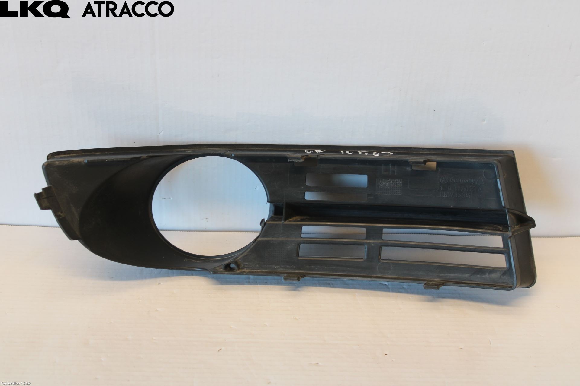 Volkswagen VW TOURAN 03-10 Frontlykt Kurve-Tåkelys Ramme