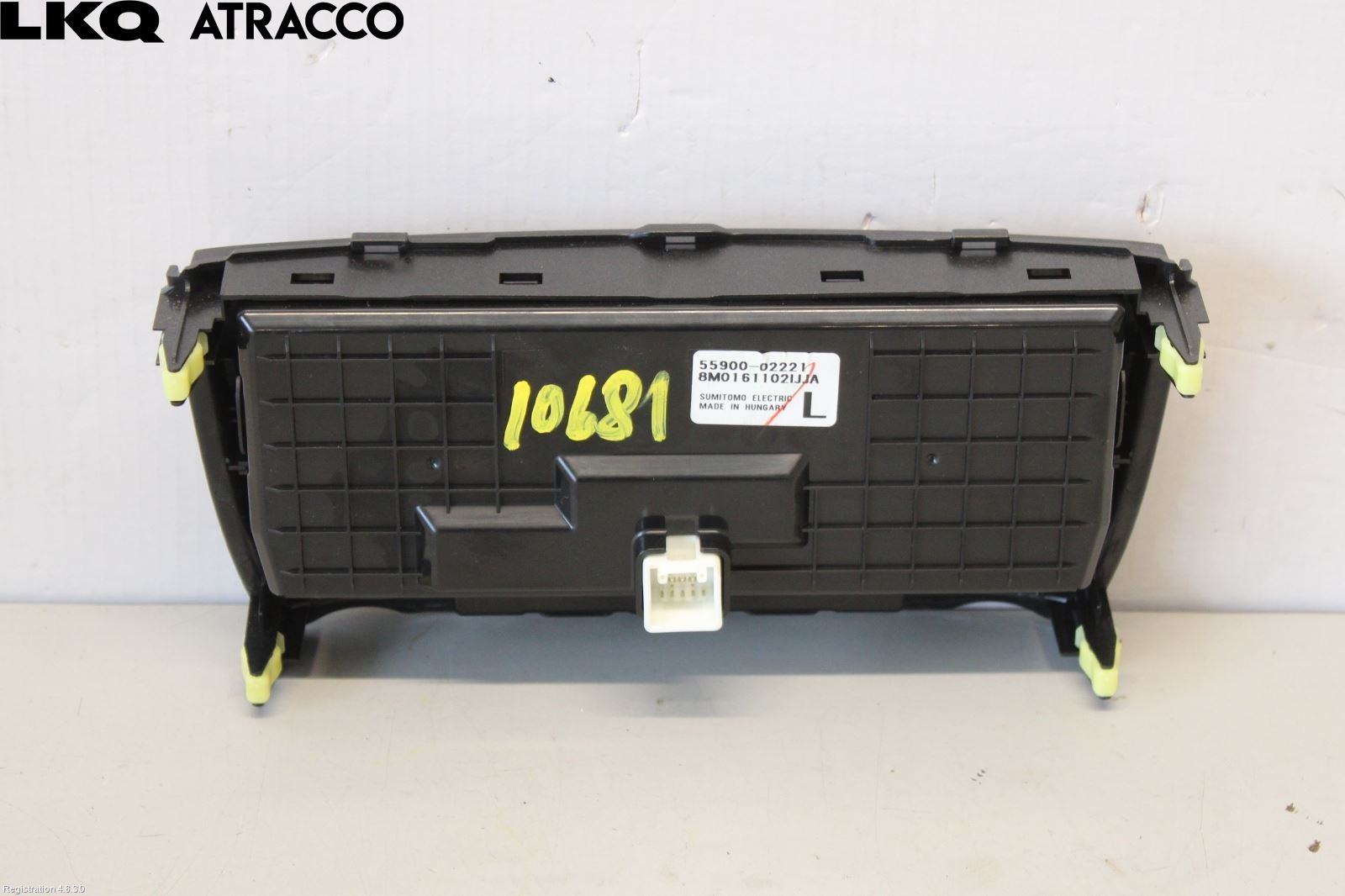 Toyota AURIS 10-12 Varme Ac Betjening-Display