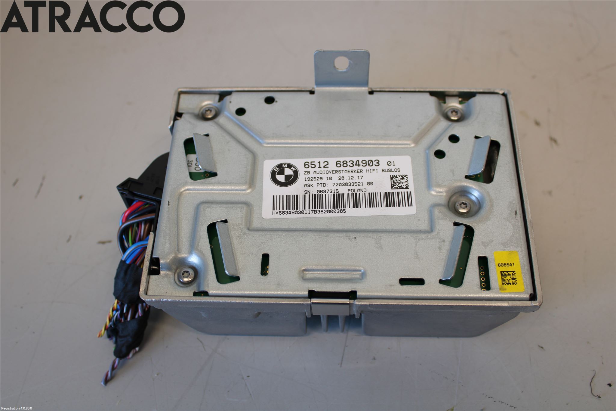 BMW 5 G30/G31/F90 17-23 Stereo Forsterker