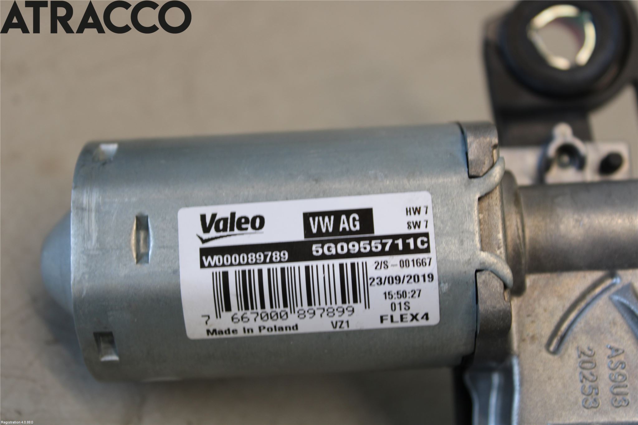 Volkswagen VW GOLF / E-GOLF VII 13-20 Viskermotor Bakluke