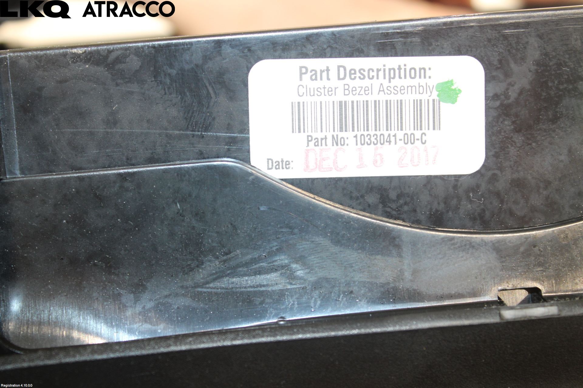 Tesla MODEL S 13- Instrument Ramme