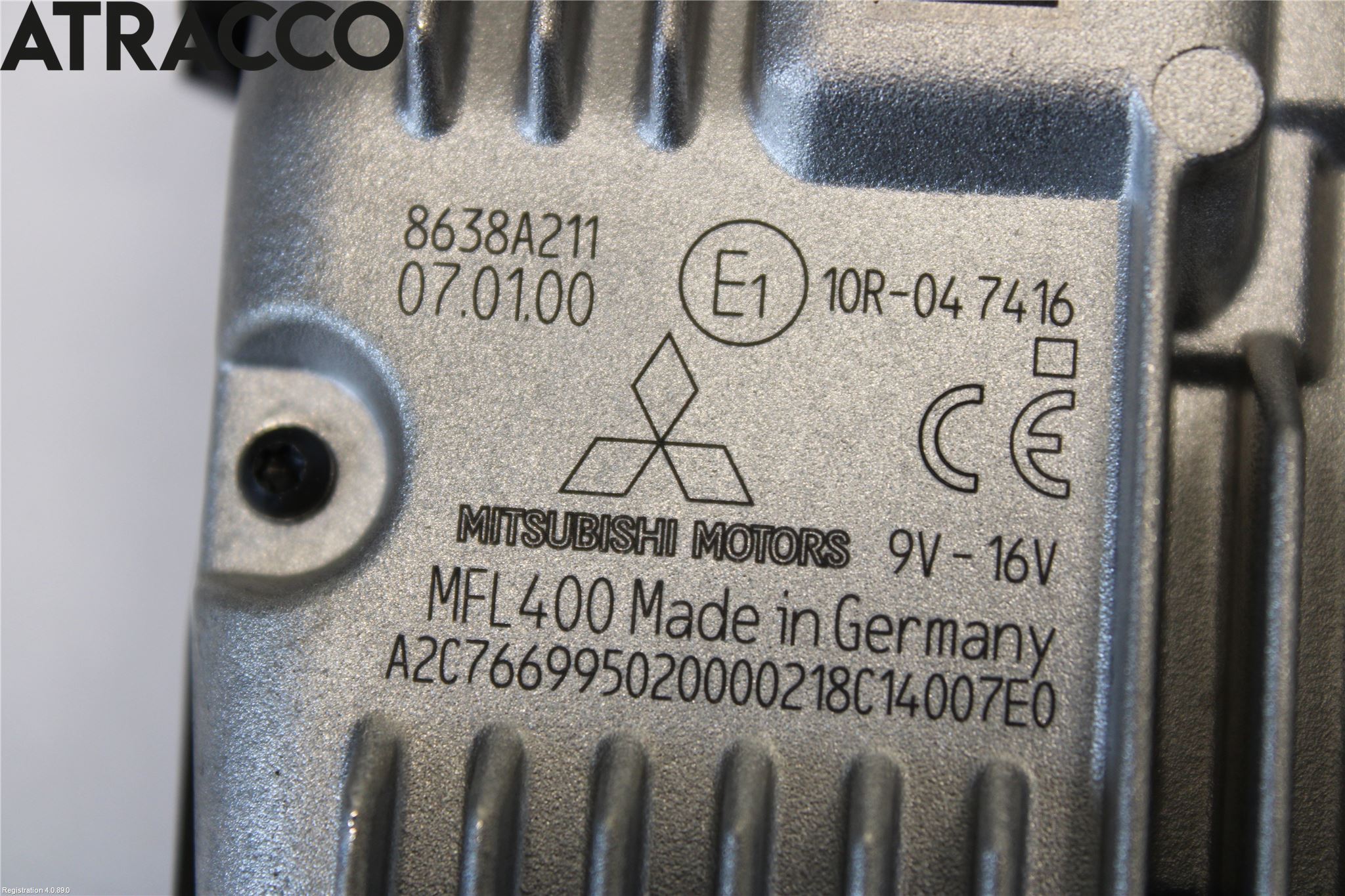Mitsubishi OUTLANDER 13-21 Sensor Kollisjonsbeskyttelse