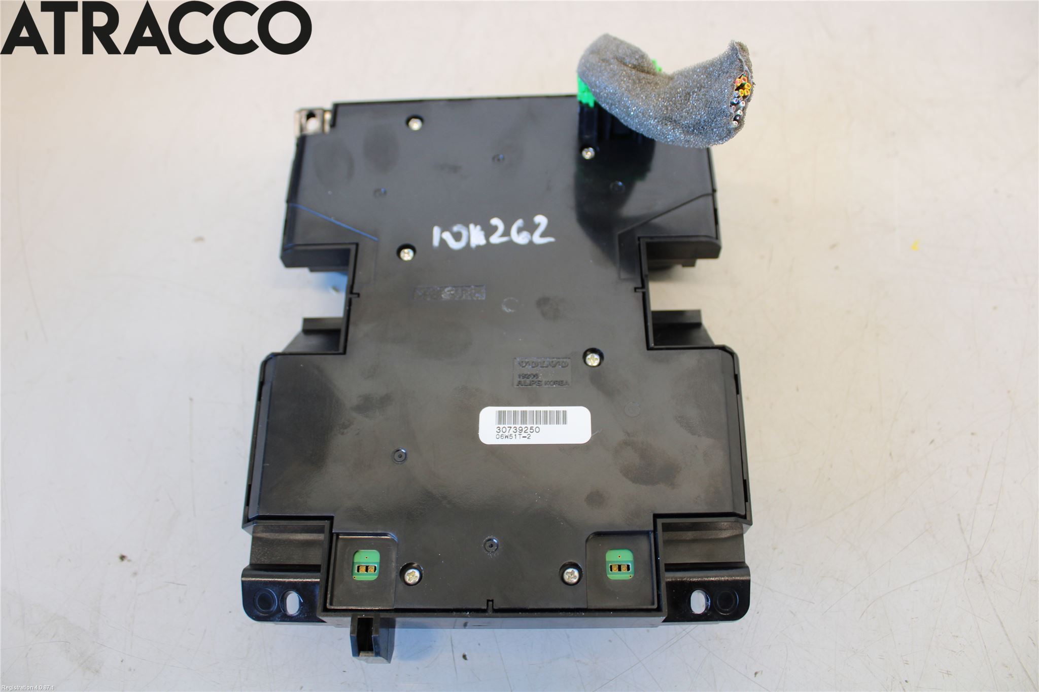 Volvo C30 07-10 Varme Ac Betjening-Display