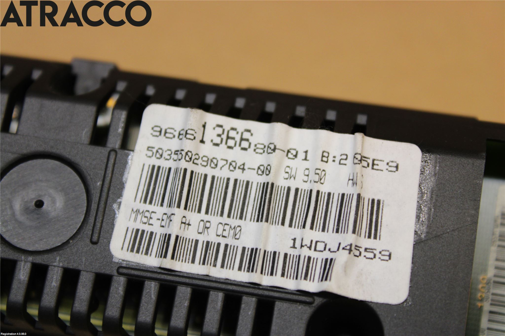 Peugeot PARTNER 08-15 Multifunktionsdisplay