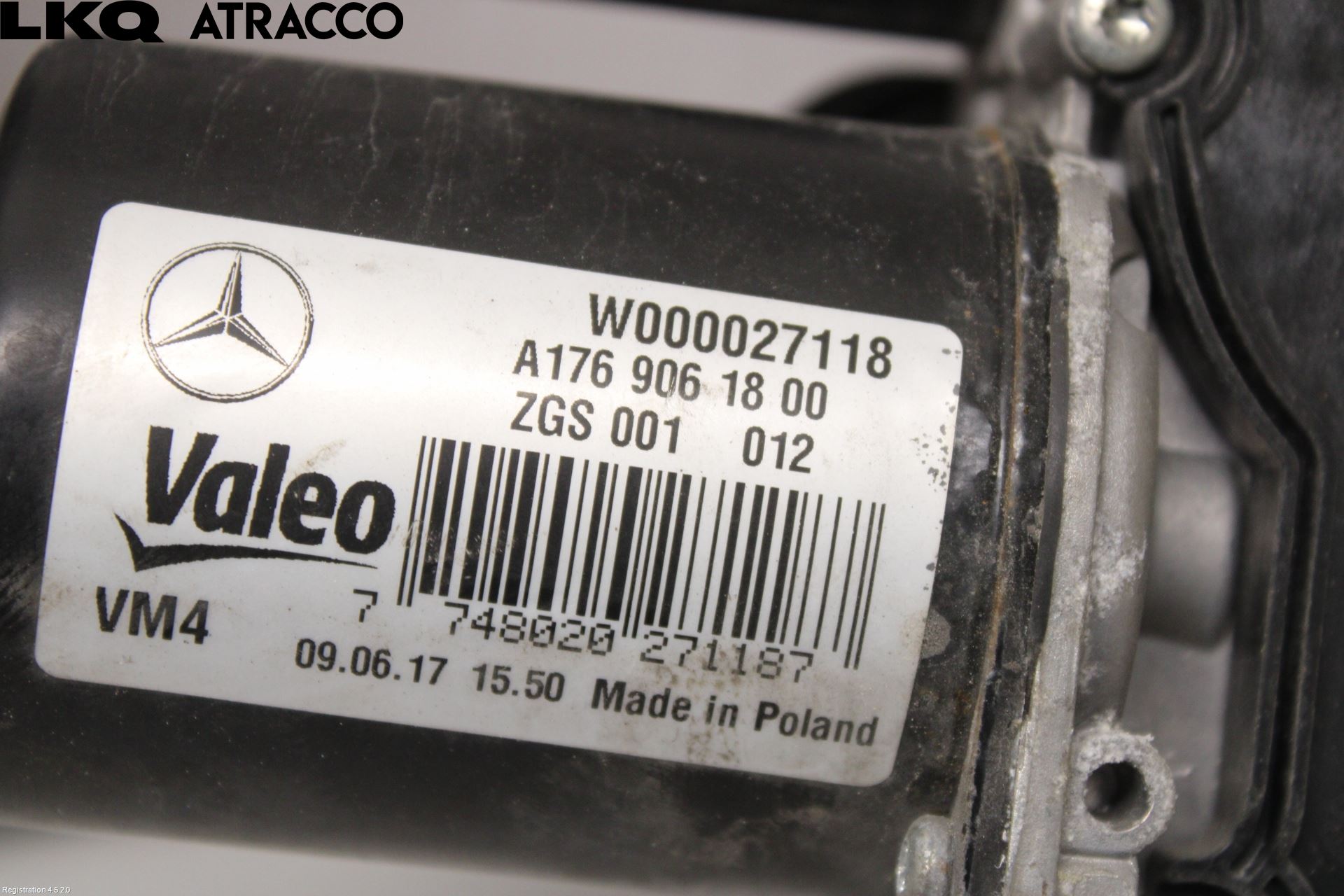Mercedes-Benz MB CLA-KLASS (C117/X117) 13-19 Viskermotor Frontrute