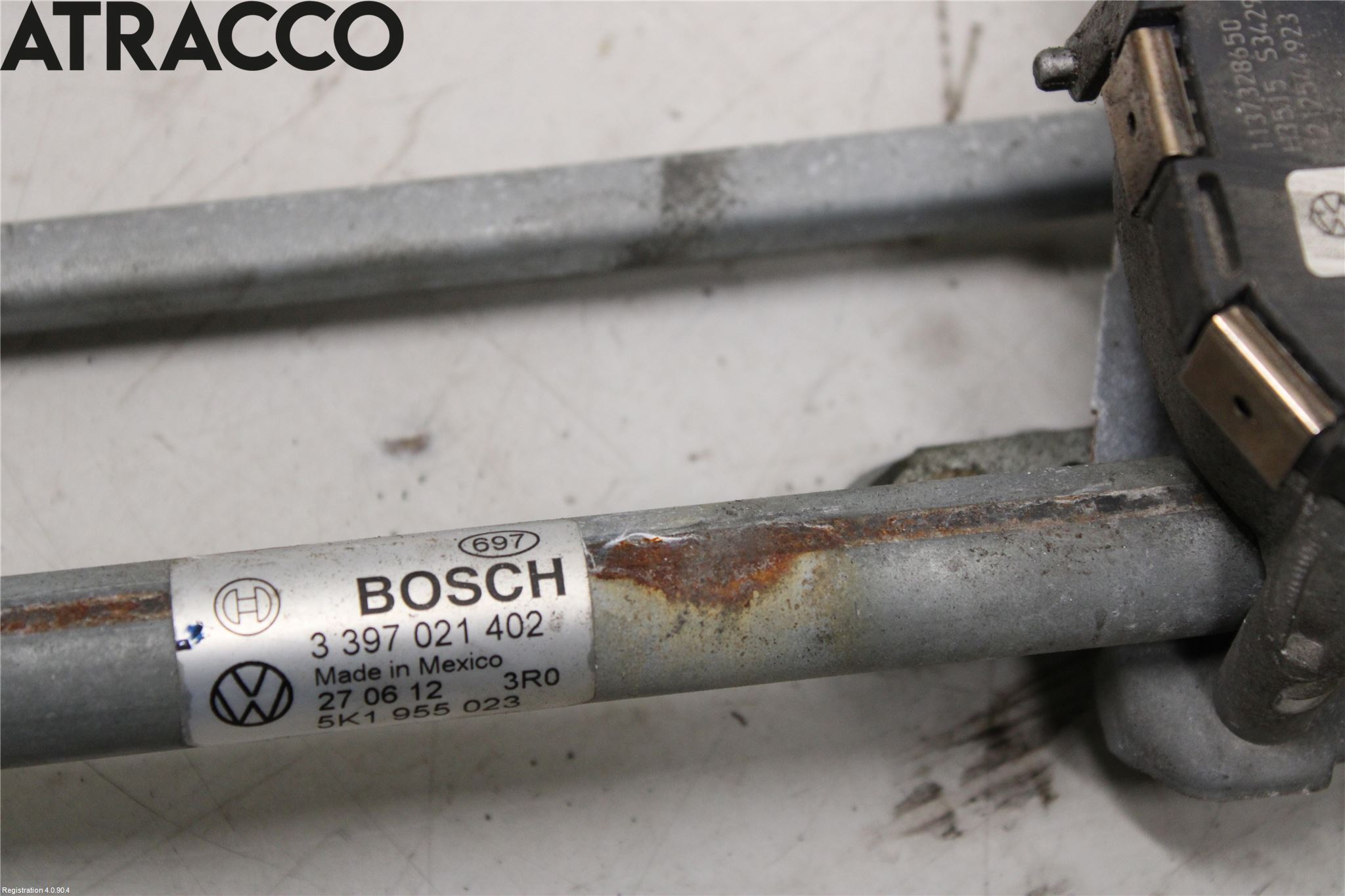 Volkswagen VW GOLF VI 09-13 Viskermotor Frontrute