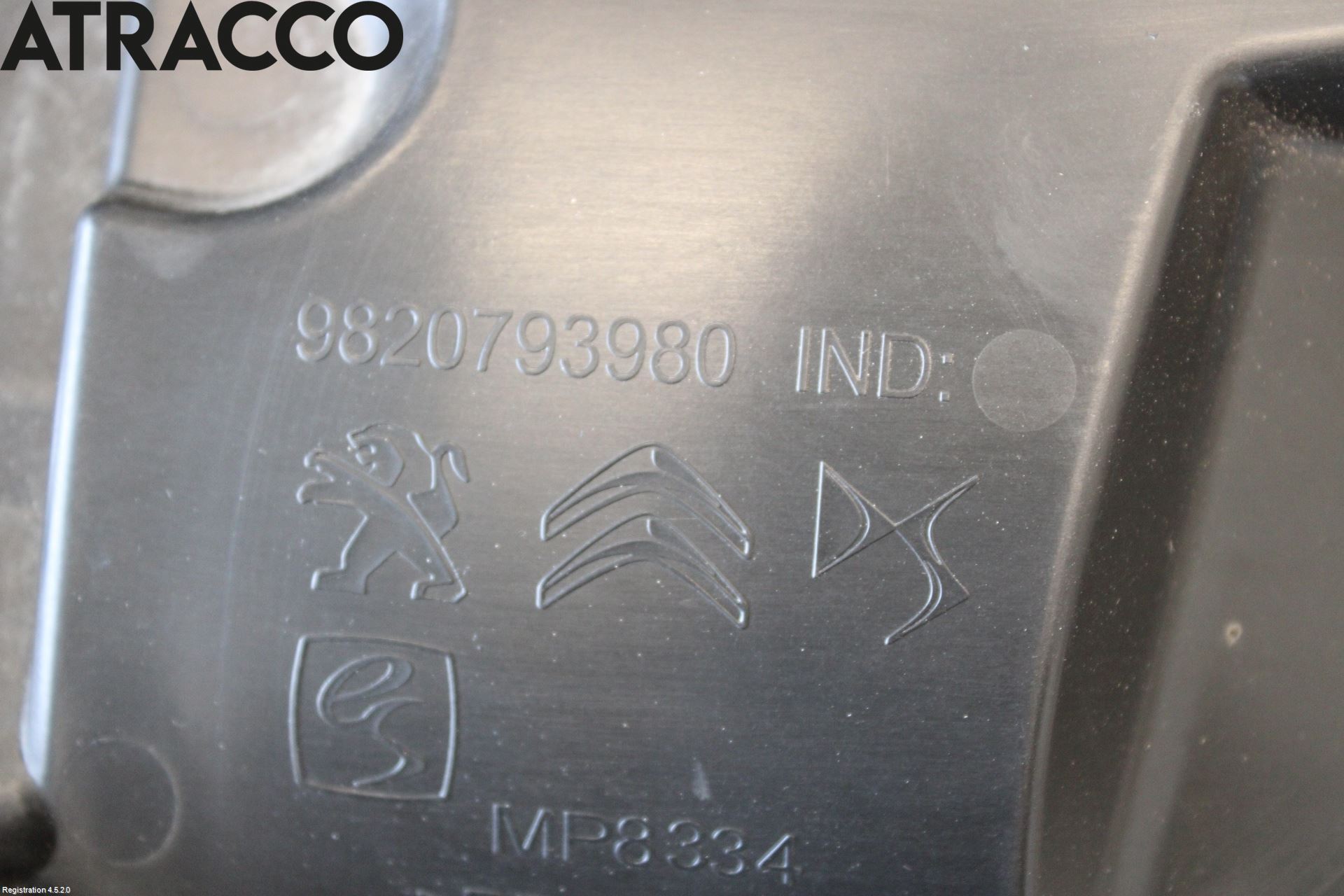 Opel CORSA F, CORSA-E 20- Visker Deksel-Grill-Under Frr