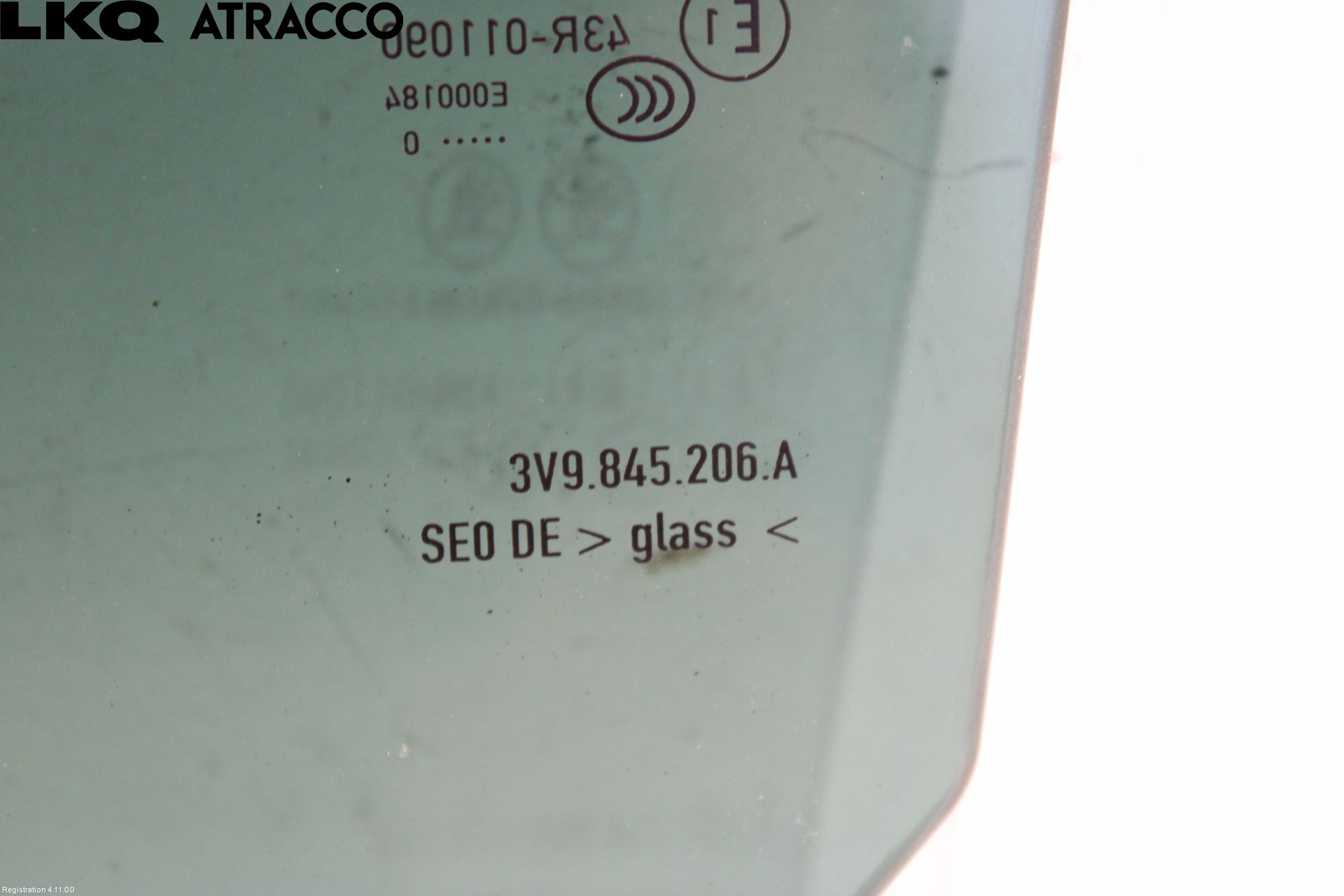 Skoda SUPERB 16-24 Dørrute Bak Høyre 4Dørs