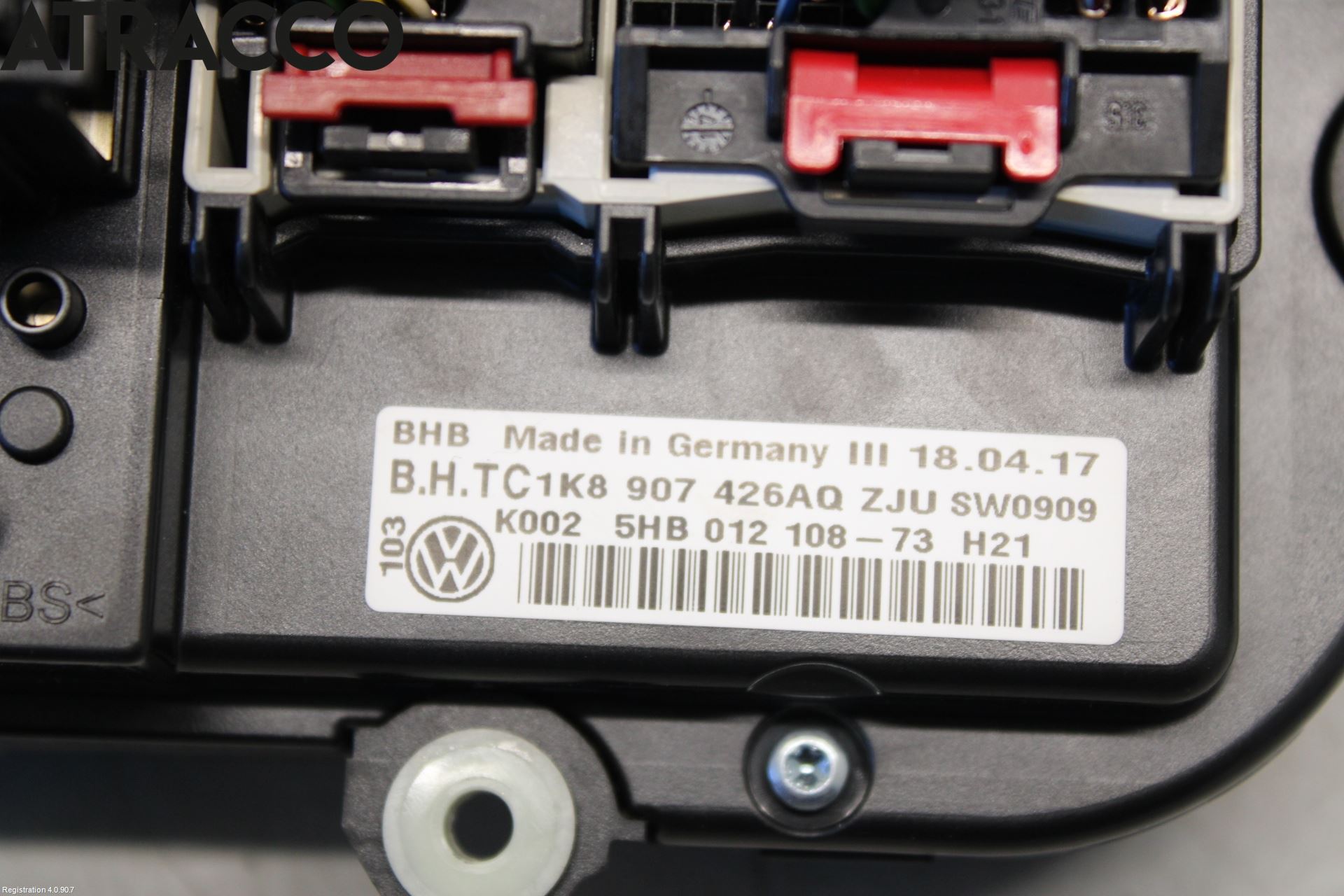 Volkswagen VW CADDY 16-20 Varme Ac Betjening-Display
