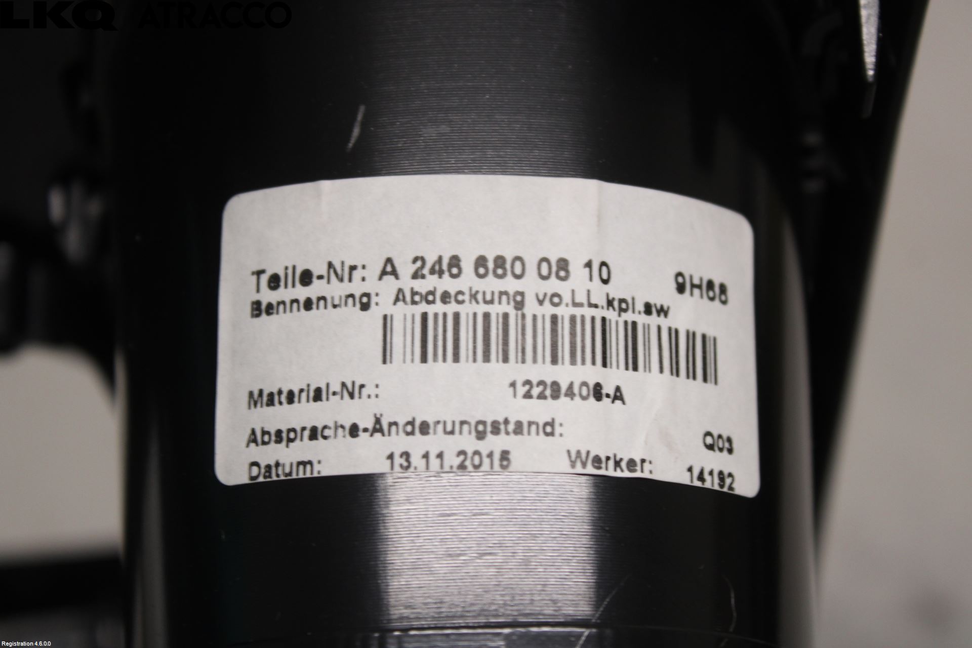 Mercedes-Benz MB B-KLASS (W246/W242) 12-19 Innr Koppholder