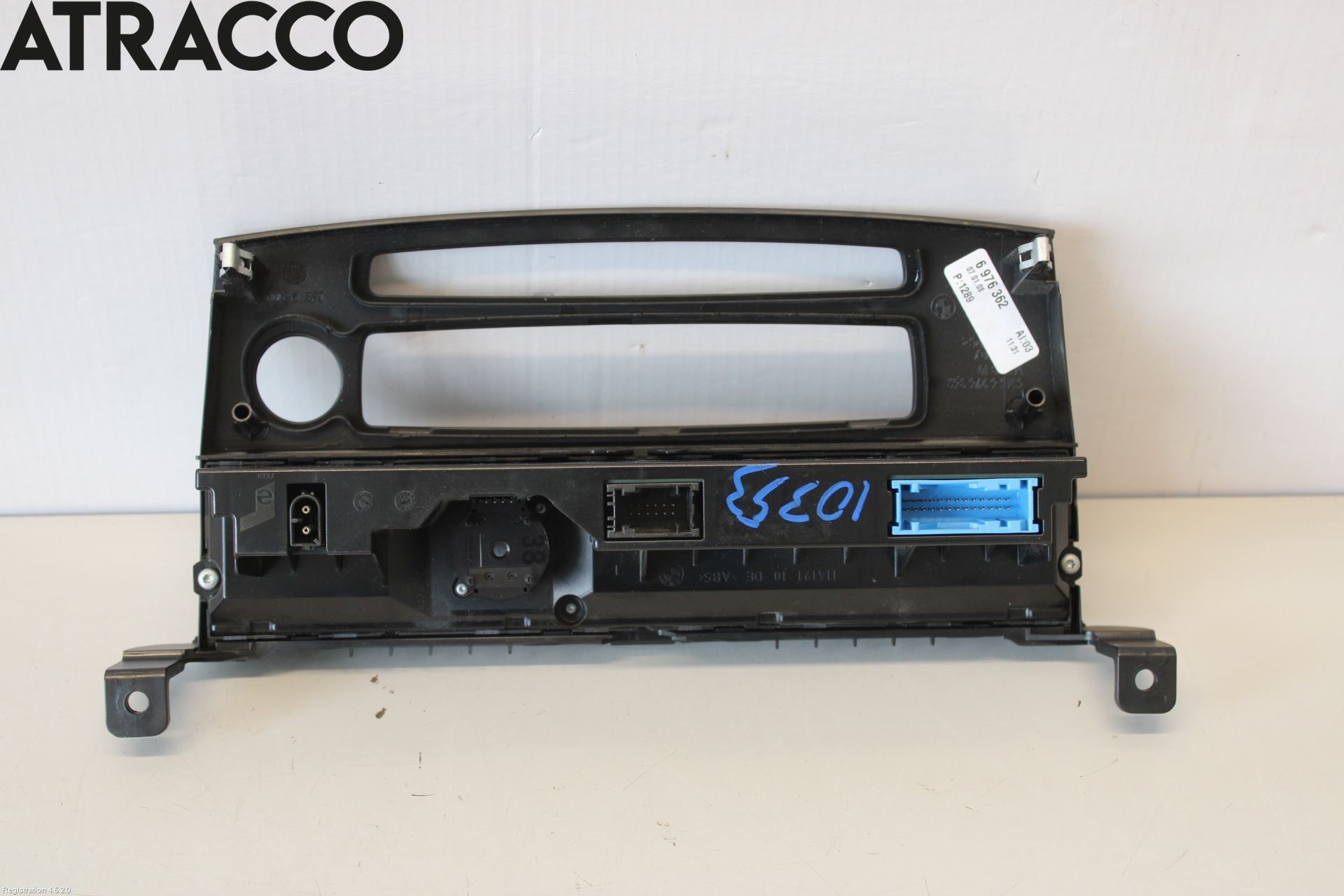 BMW 5 E60/61 Sed/Tou 02-10 Varme Ac Betjening-Display