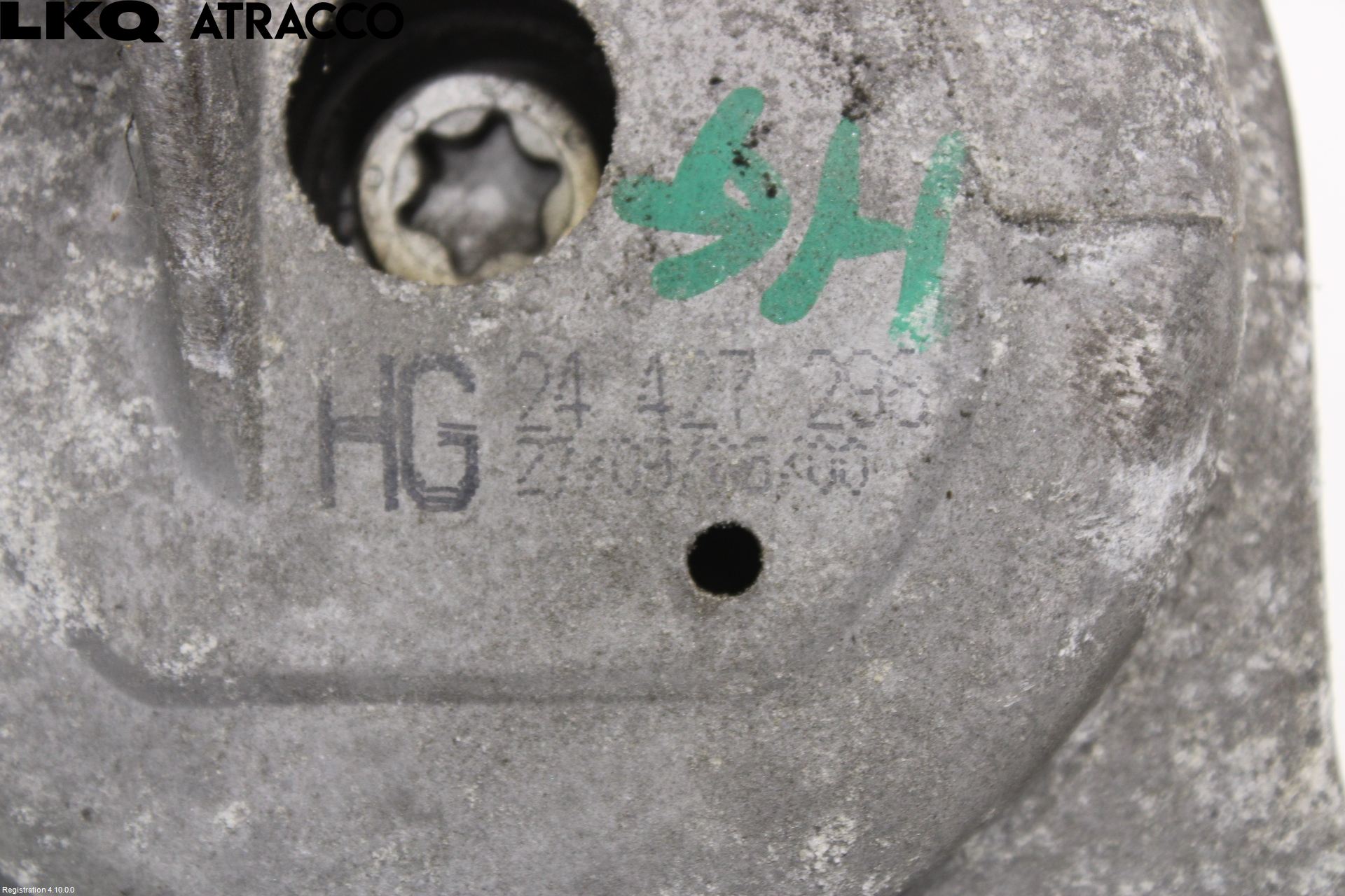 Opel ASTRA H 04-12 Motor Feste Stål-Alu