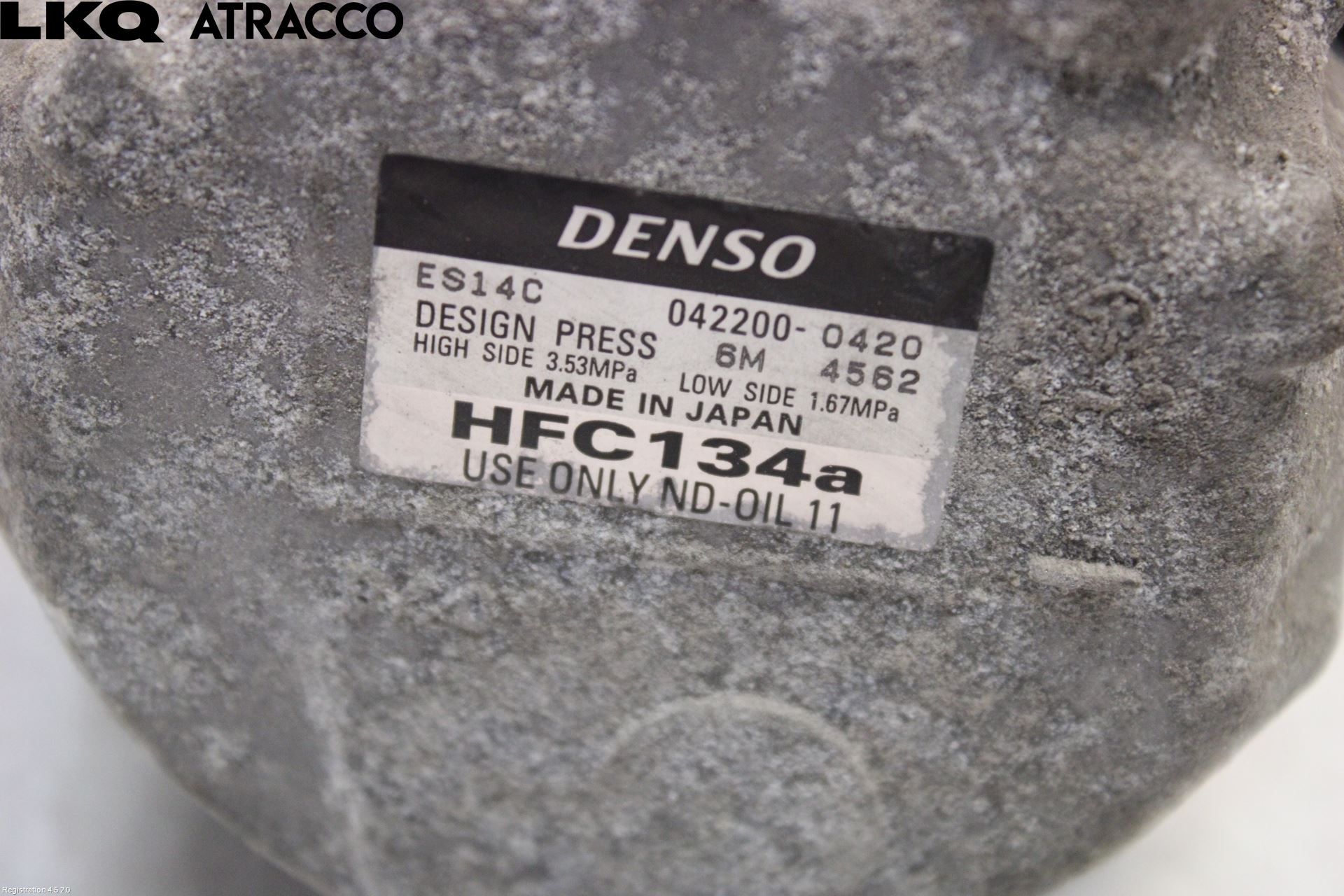 Toyota PRIUS ZVW30 09-20 Varme Ac Kompressor