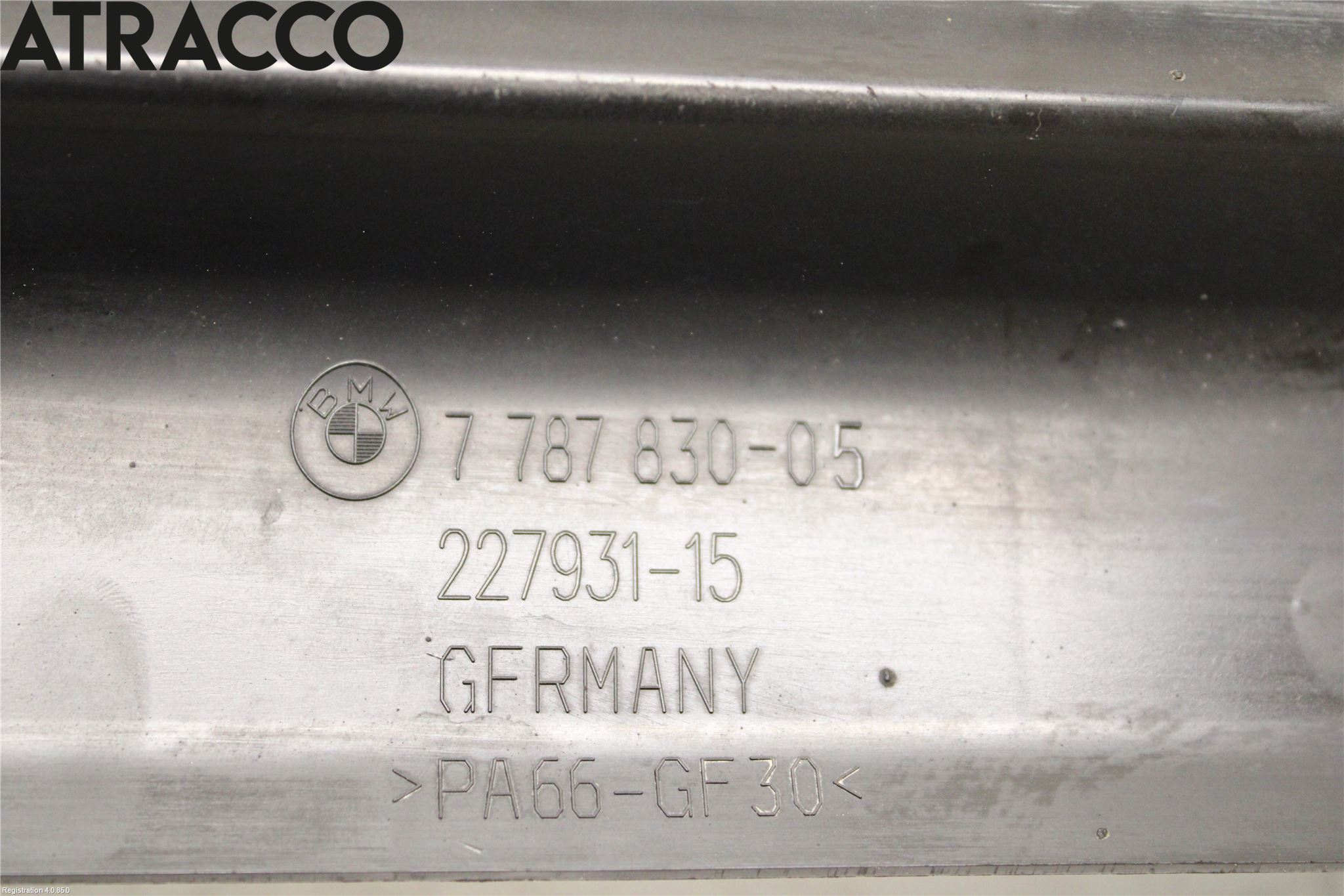 BMW 5 E60/61 Sed/Tou 02-10 Radiator Feste - Ramme - Bjelk