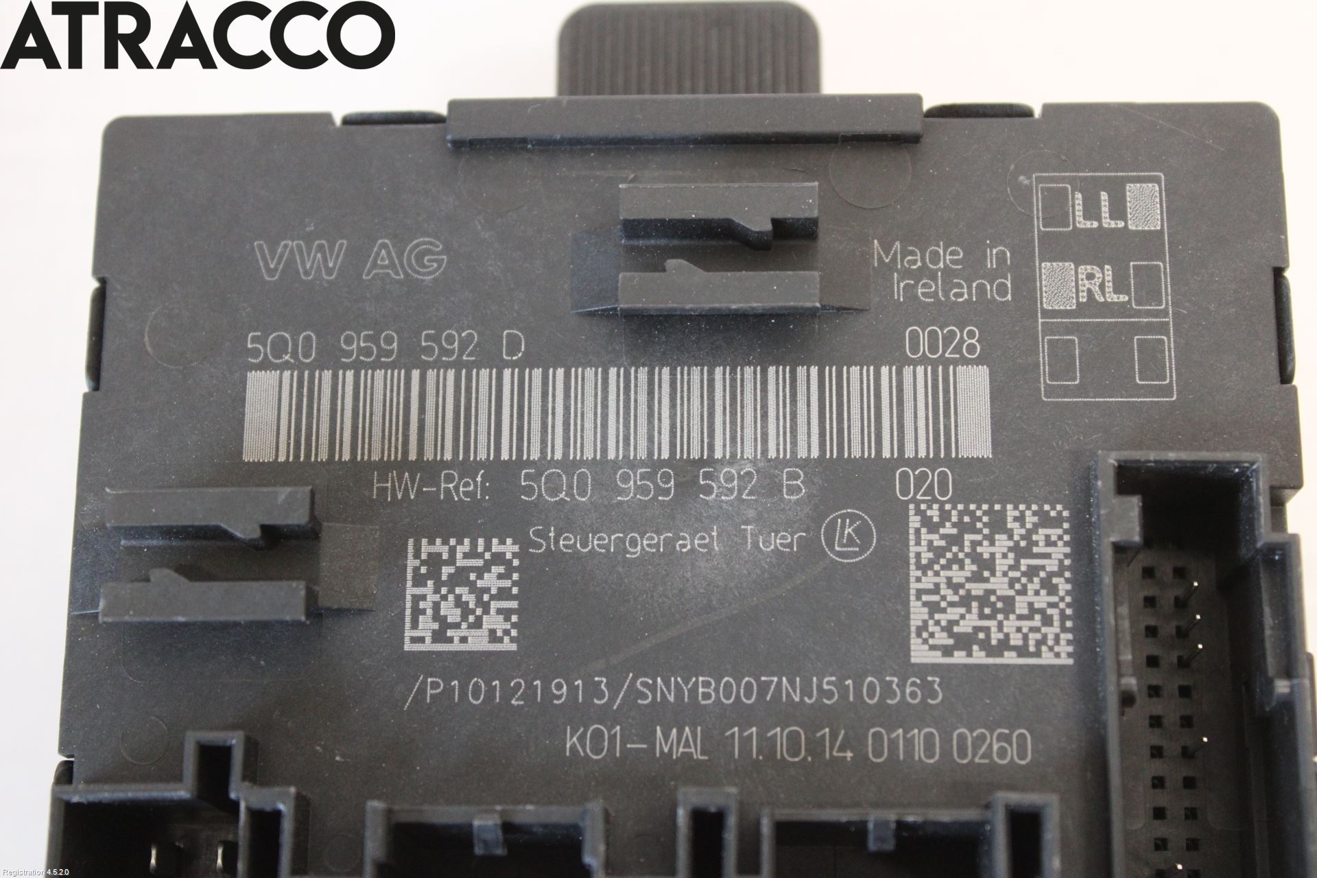 Volkswagen VW PASSAT 15-19 Dørstopper