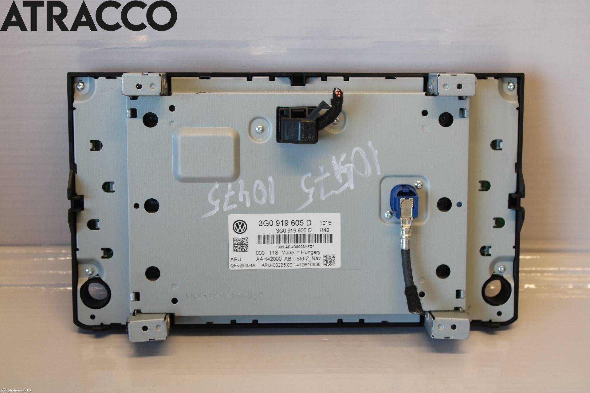 Volkswagen VW PASSAT 15-19 Multifunktionsdisplay