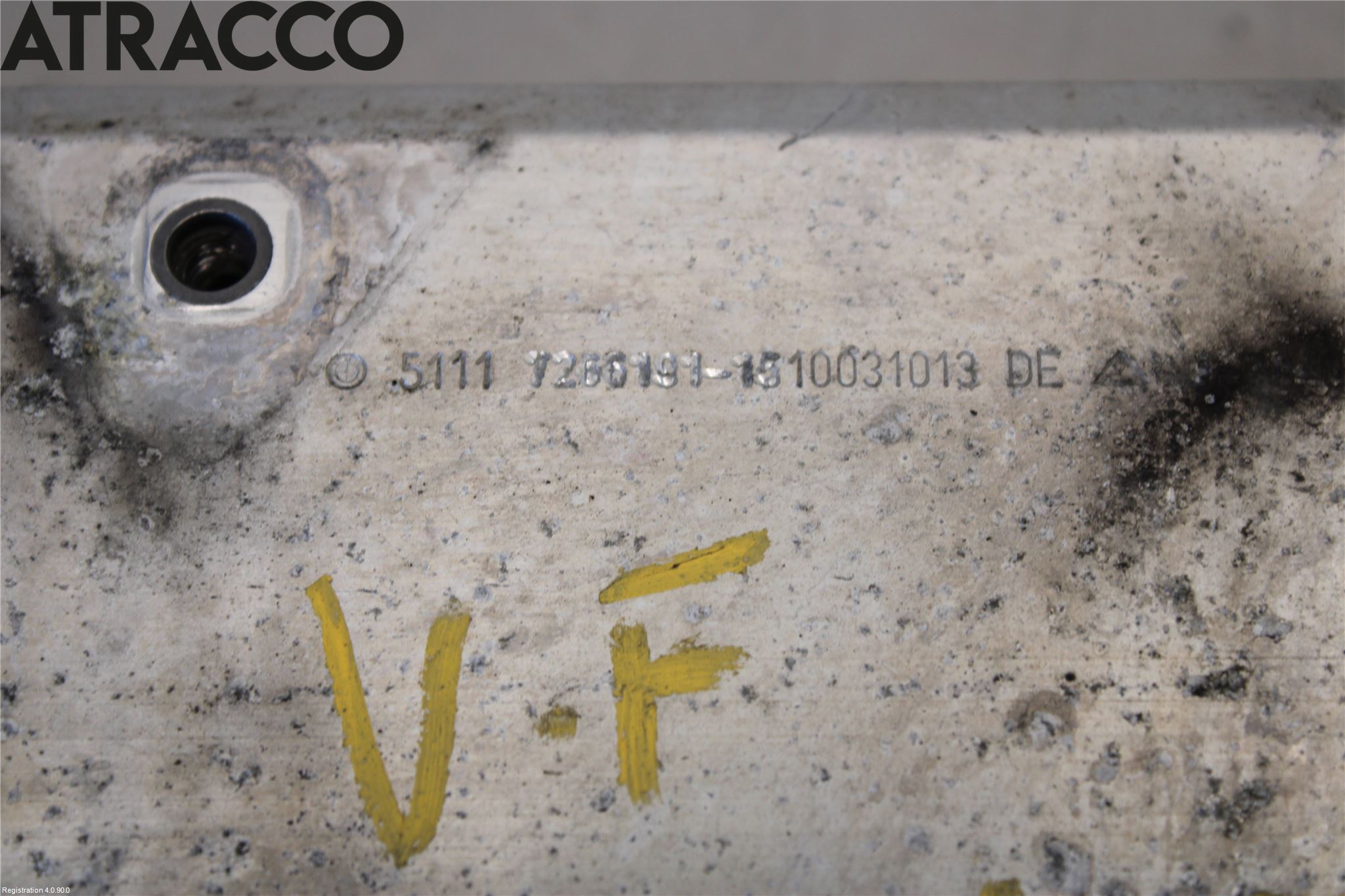 BMW 3 F30/F31/F80 12-19 Støtfanger Foran Demper