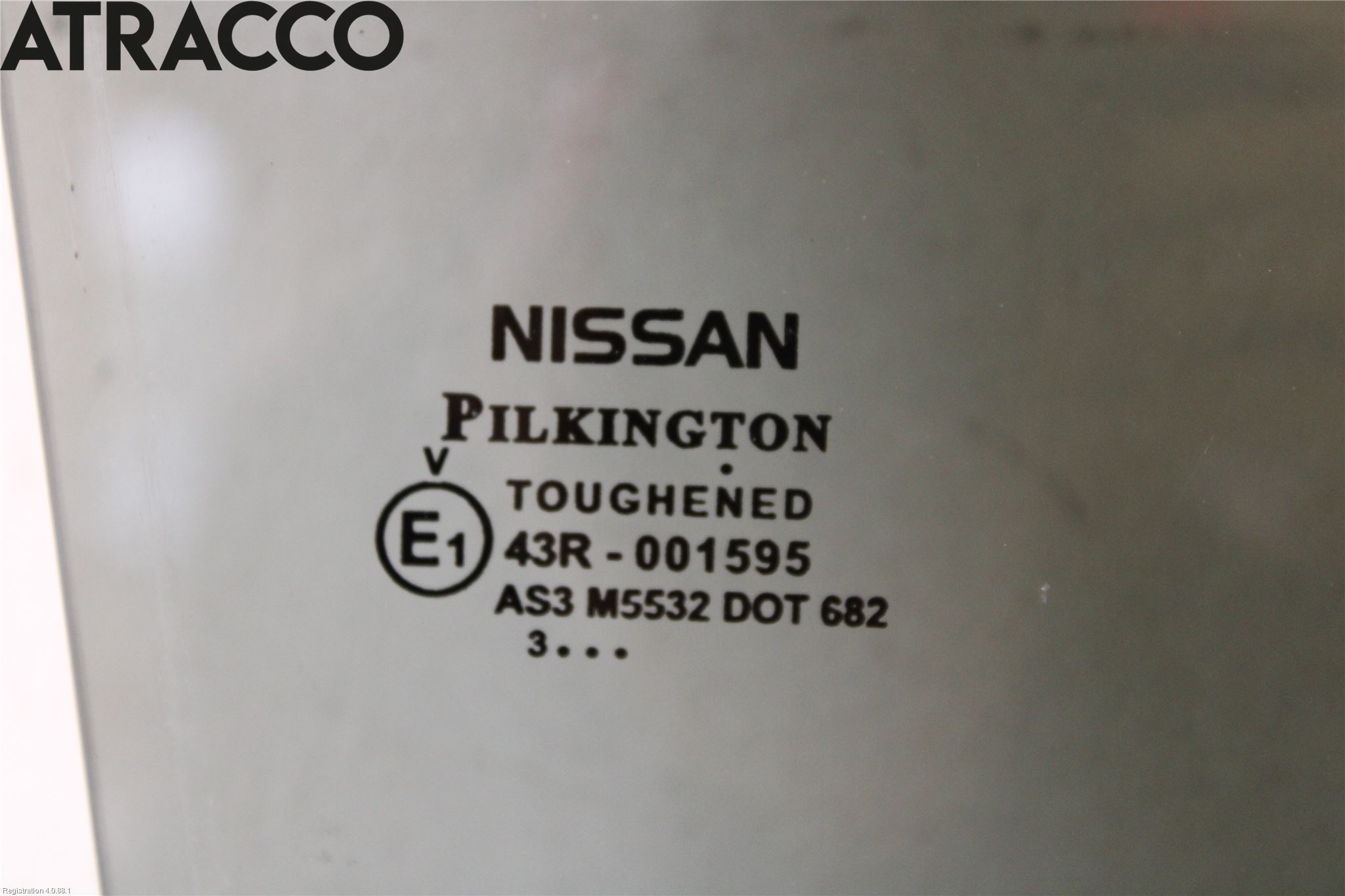 Nissan LEAF 11-17 Dørrute Bak Høyre 4Dørs