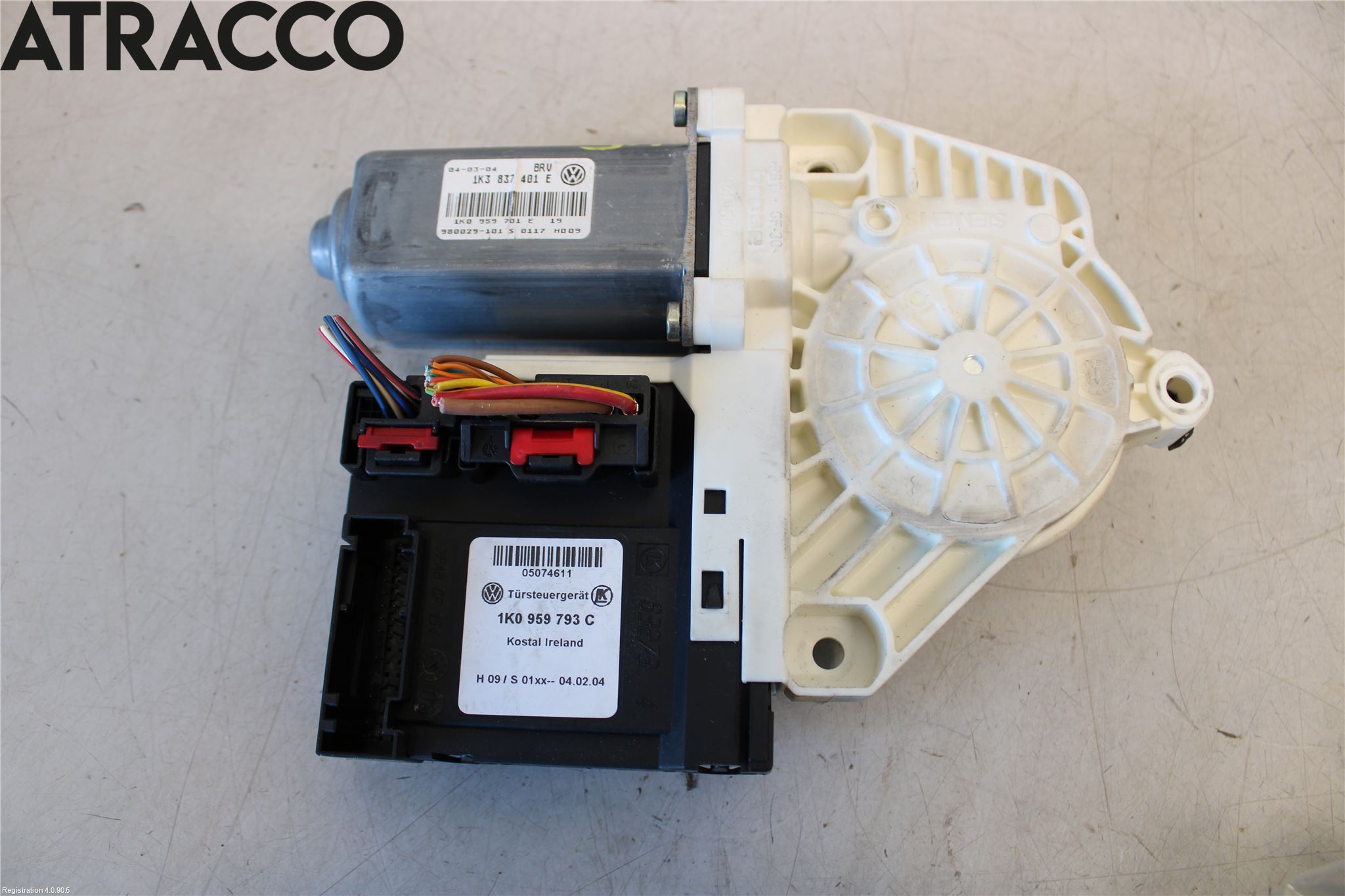 Volkswagen VW GOLF V 04-09 Vindusheismotor