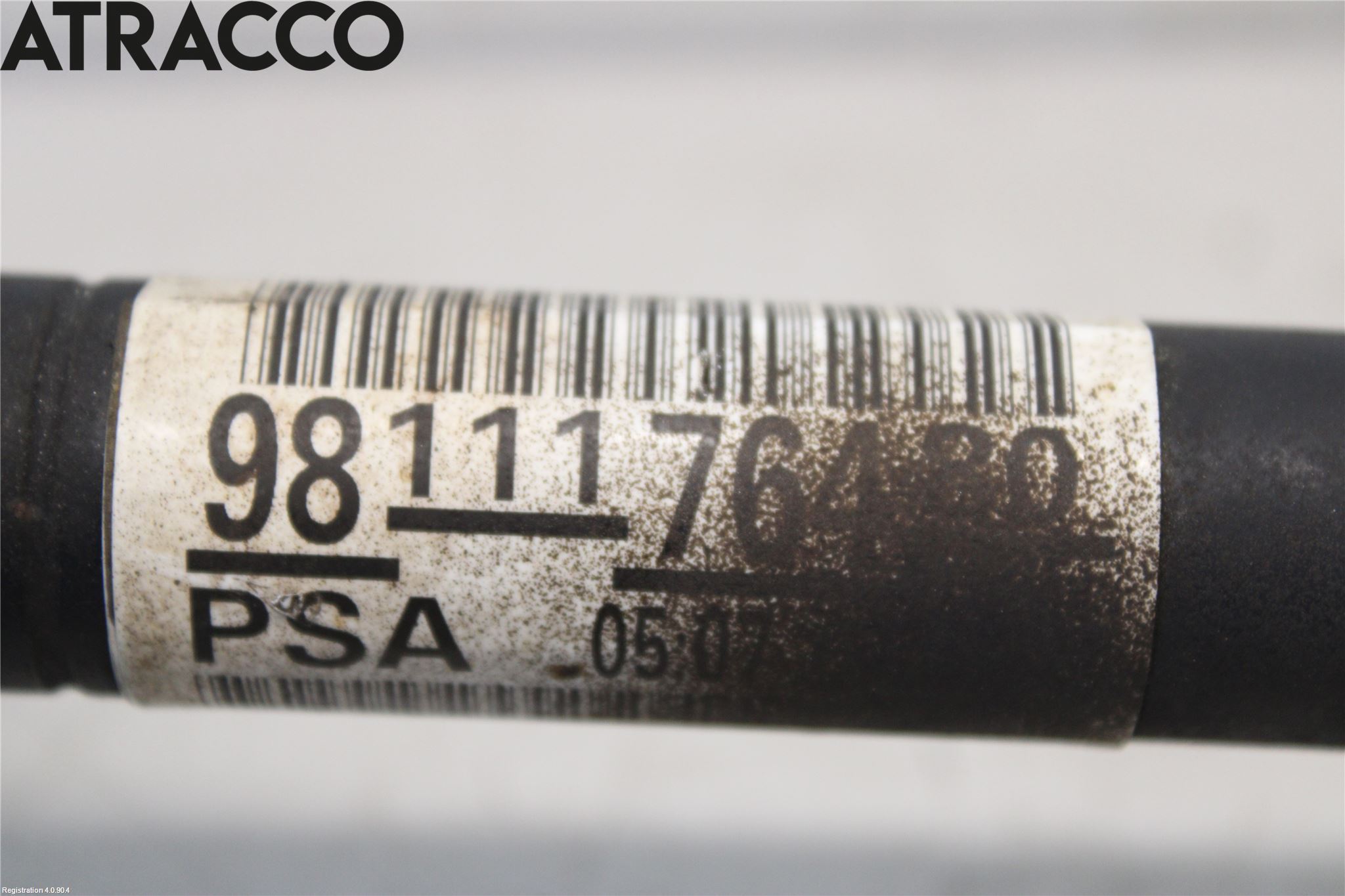 Peugeot 3008 17-24 Drivaksel Foran Kompl Høyre