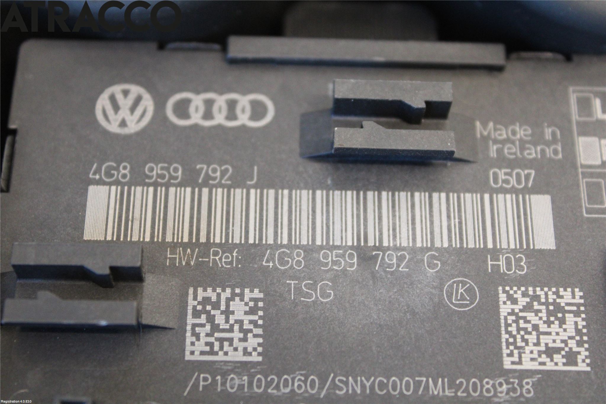 Audi A6/S6 4G 11-18 Styreenhet Dør