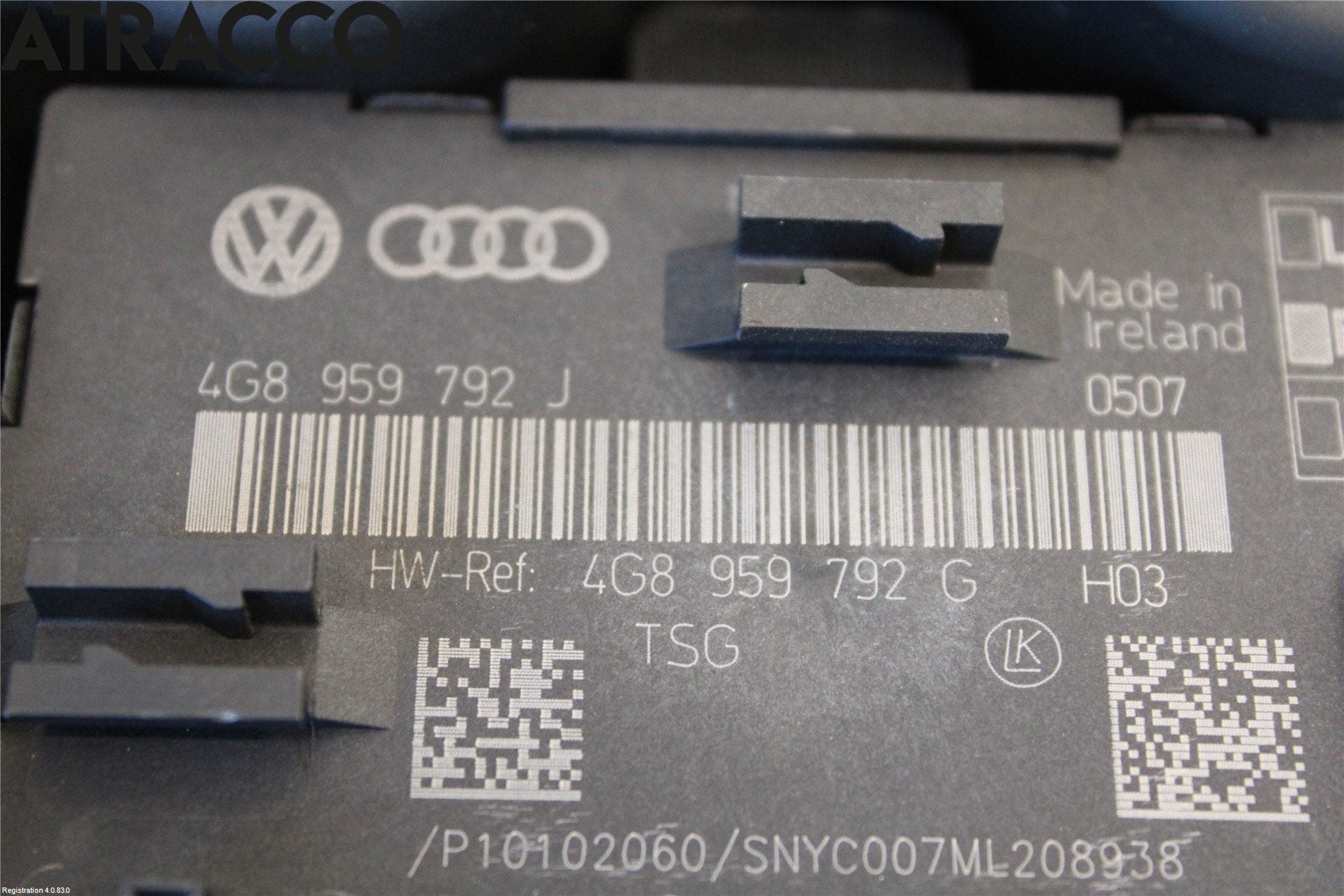 Audi A6/S6 4G 11-18 Styreenhet Dør