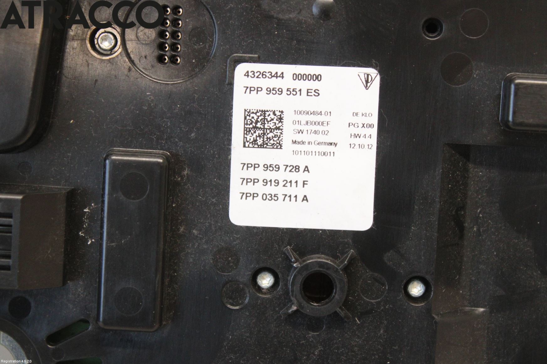 Porsche CAYENNE 03- Innr Taklys