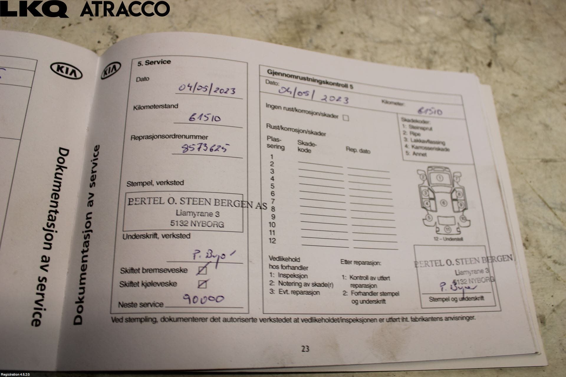 Kia SOUL 09- Motor Elektrisk Fram