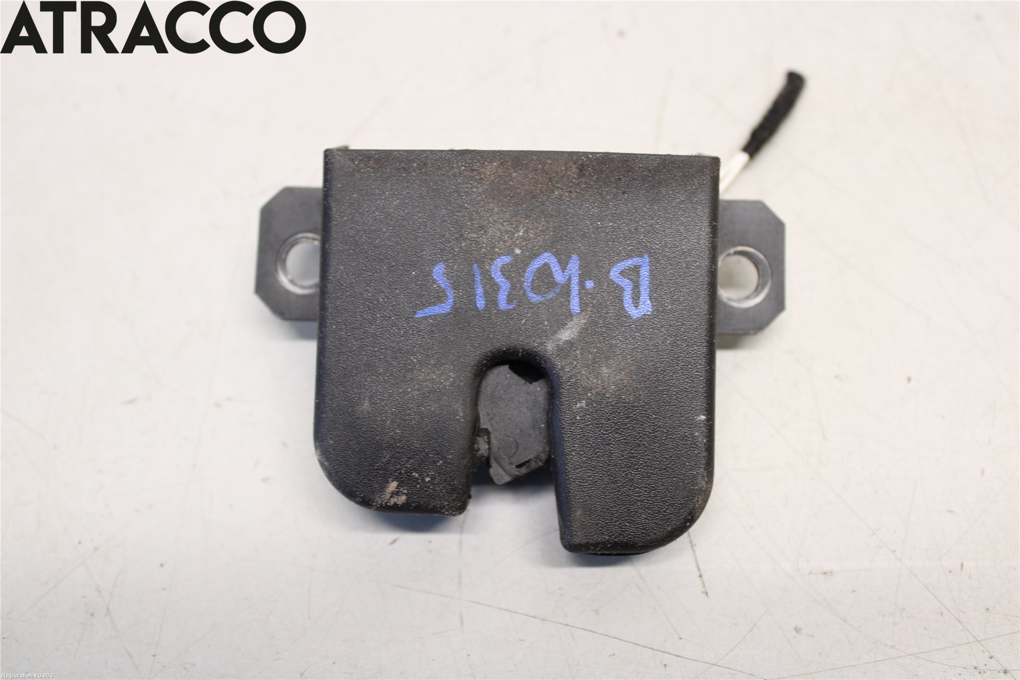 Volkswagen VW CADDY      04-10 Bakluke-Lokk Låsekasse