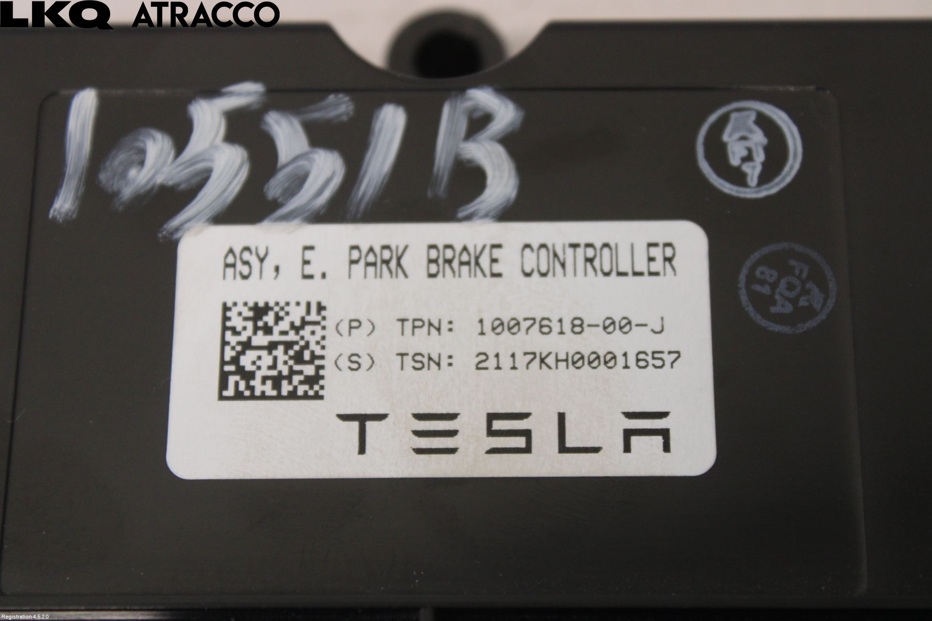 Tesla MODEL S 13- Styreenhet Parkbrems