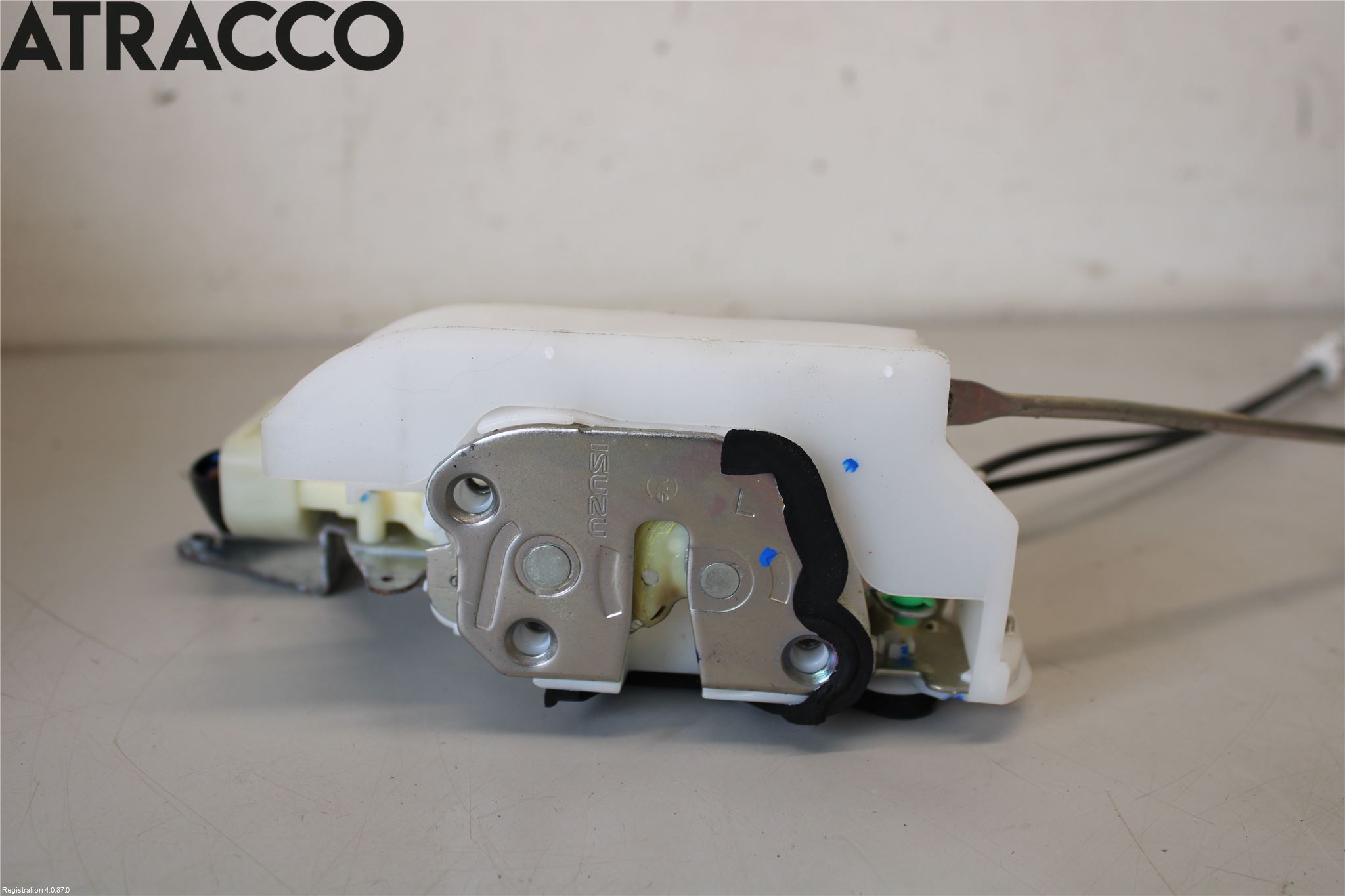 Isuzu D-MAX Dørlås - Låsekasse