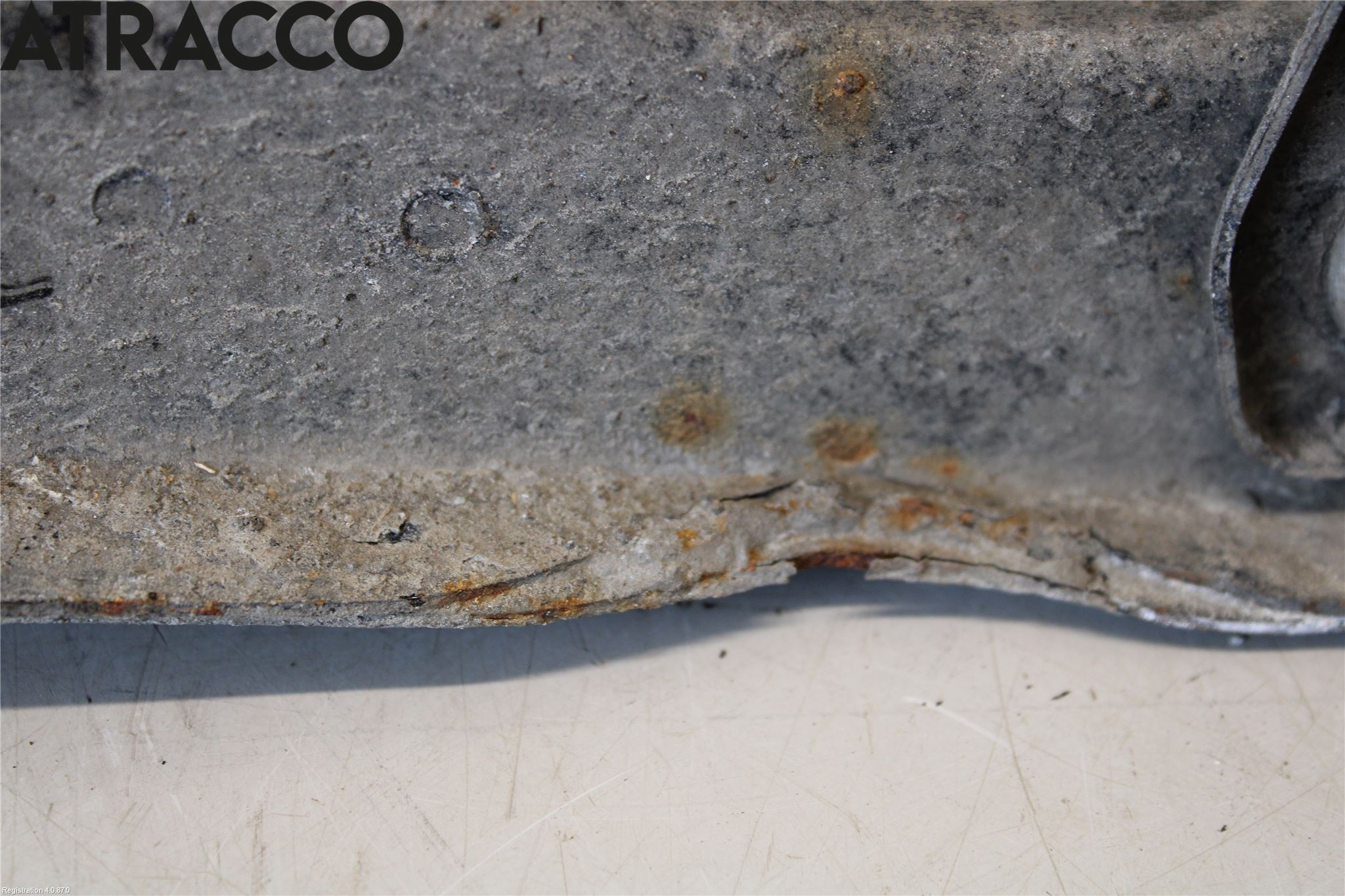 Fiat 500 07- Støtfanger Foran Feste