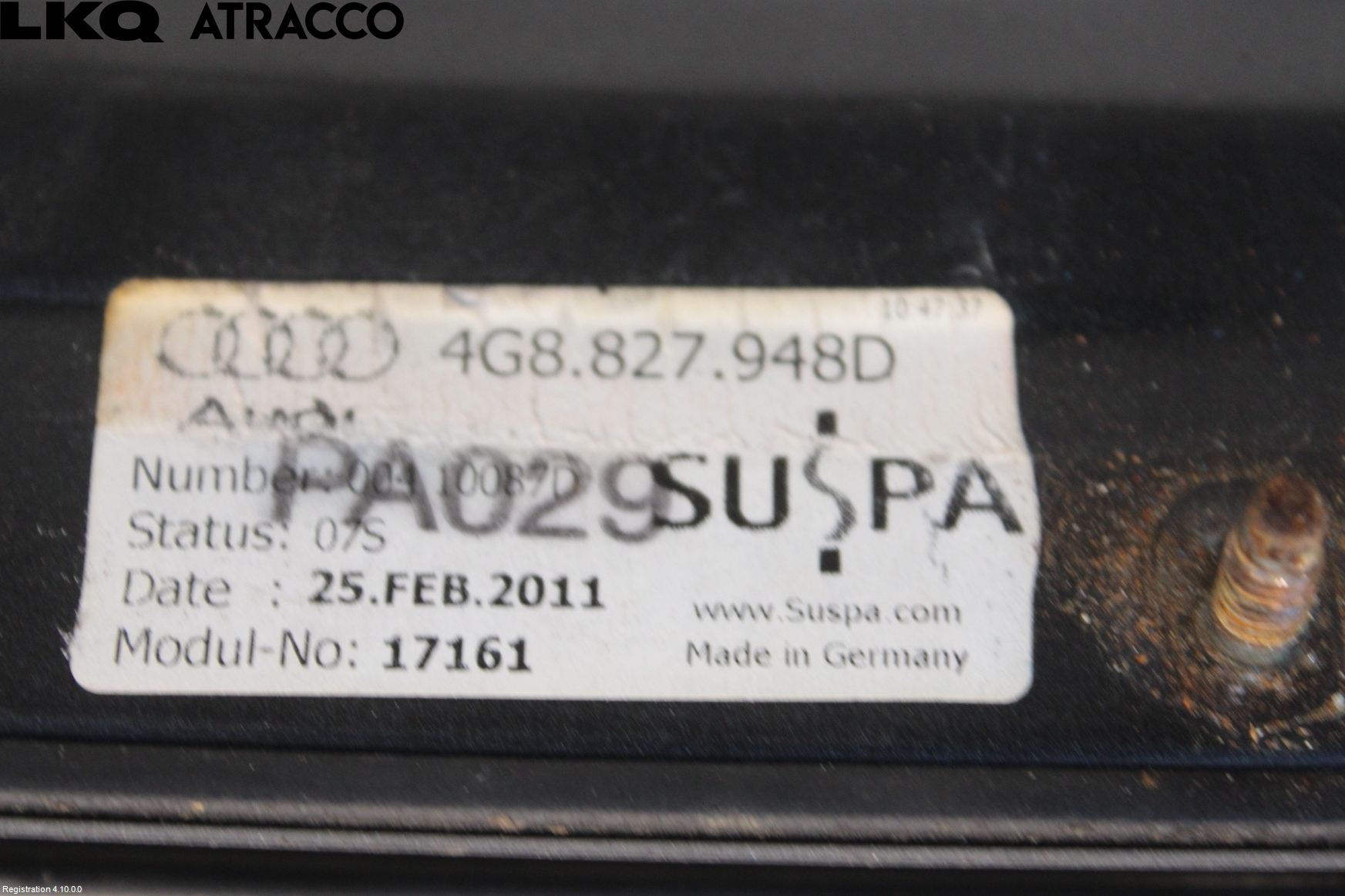 Audi A7/S7 4G 11-17 Spoiler Bakluke