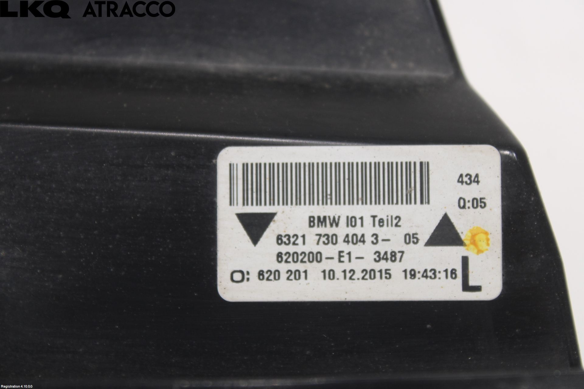 BMW i3 I01 13-22 Baklykt Ryggelys-Tåkelys