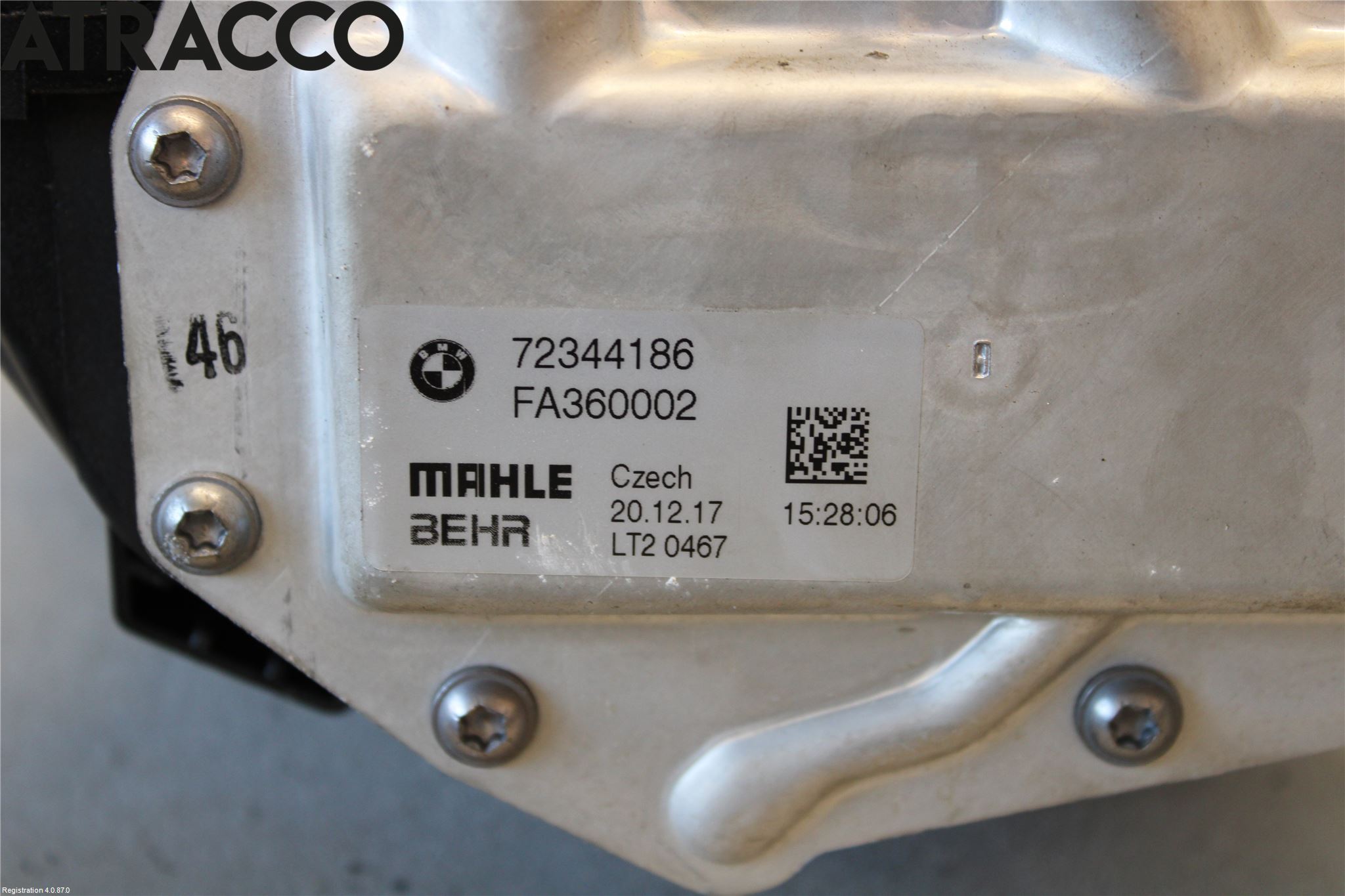 BMW 5 G30/G31/F90 17-23 Innsugningsmanifold