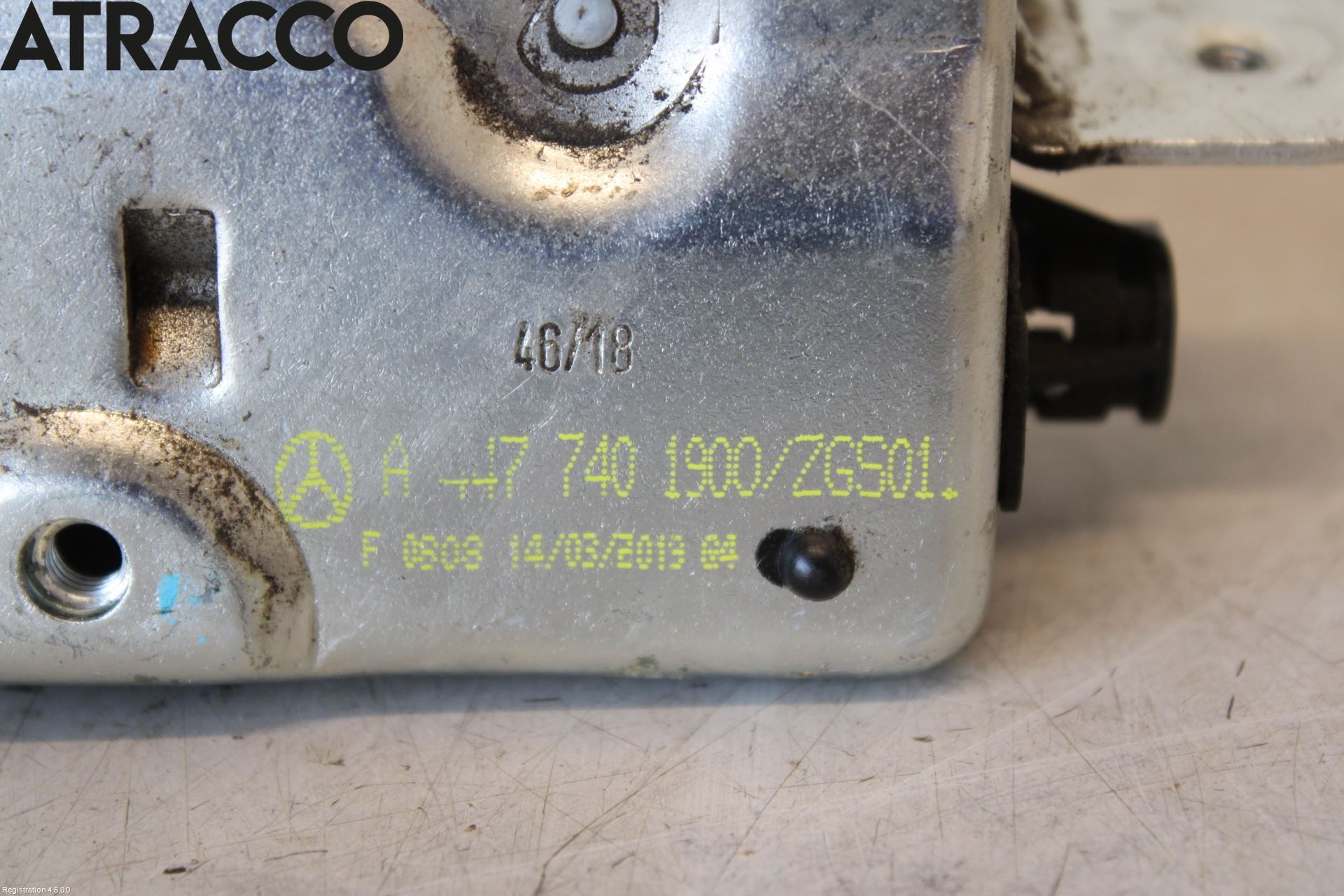 Mercedes-Benz MB VITO/V-KLASS (W640,W447,W448) 14- Bakluke-Lokk Låsekasse