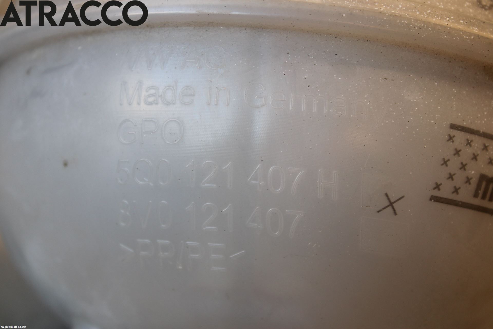 Volkswagen VW GOLF / E-GOLF VII 13-20 Ekspansjonstank